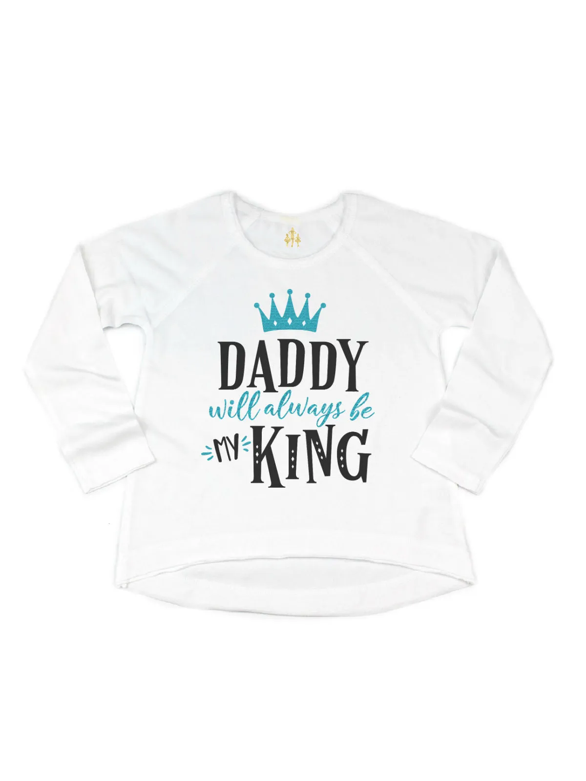 Daddy Will Always Be My King - Blue & Black