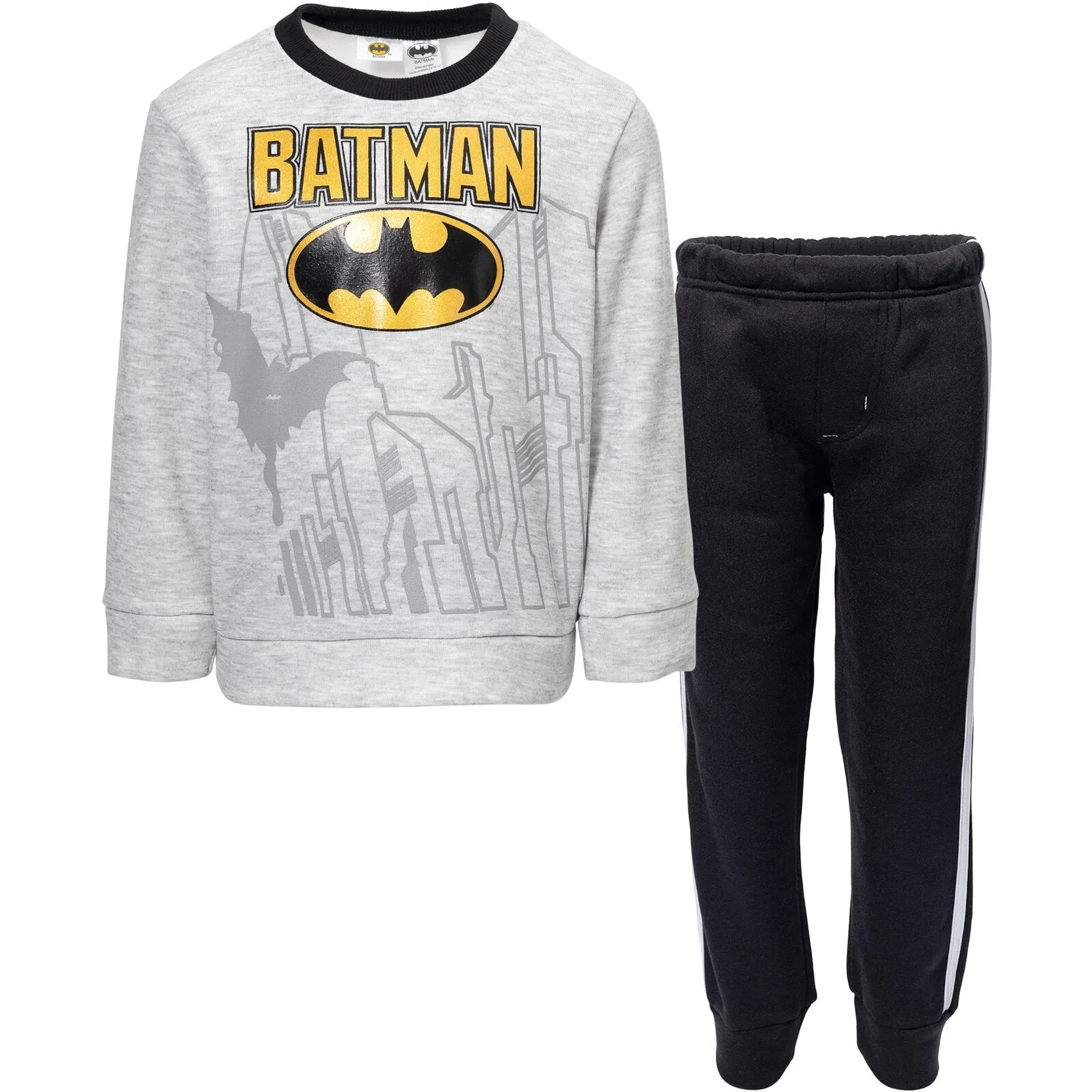 DC Comics Justice League Batman Fleece Sweatshirt and Pants Set