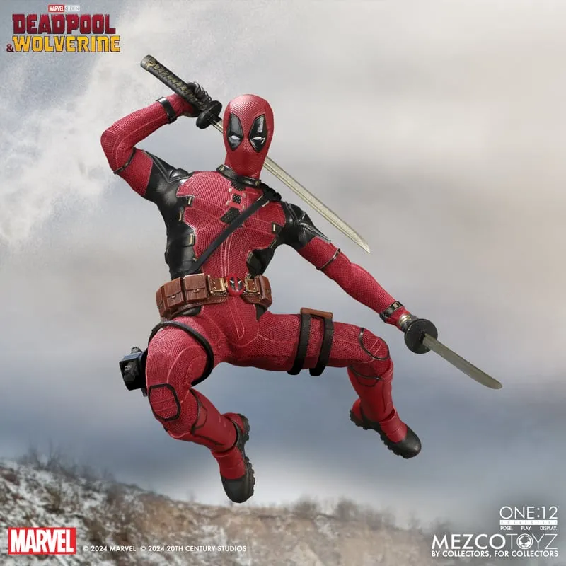 Deadpool & Wolverine Mezco One:12 Collective Deadpool (Deluxe Edition)