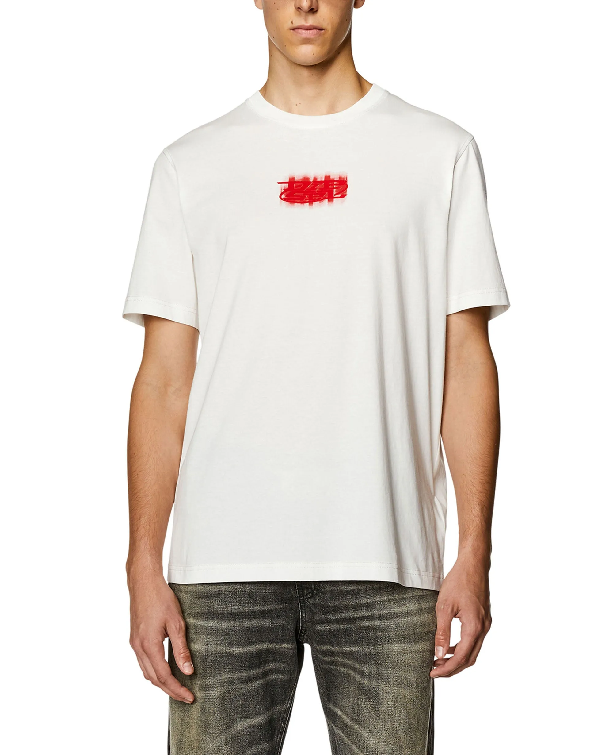 Diesel White T-Just T-Shirt