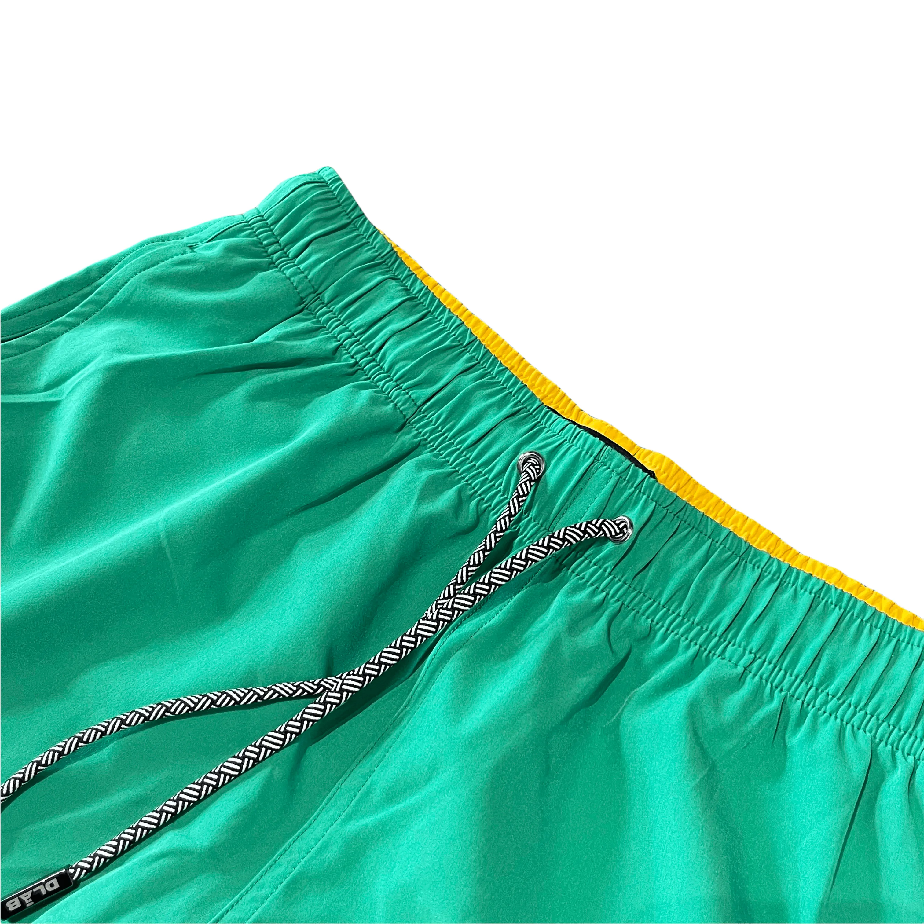 DLAB Men's Hybrid Board Shorts (Green)