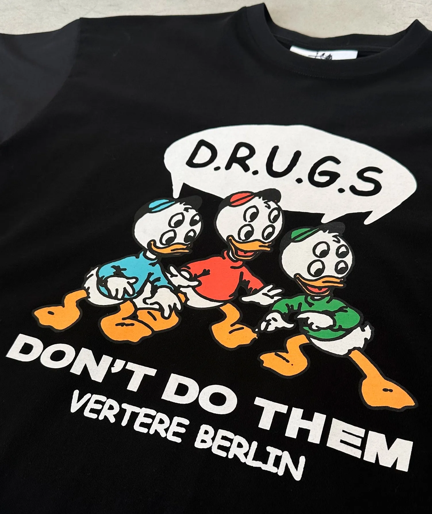 DON'T DO T-SHIRT - BLACK