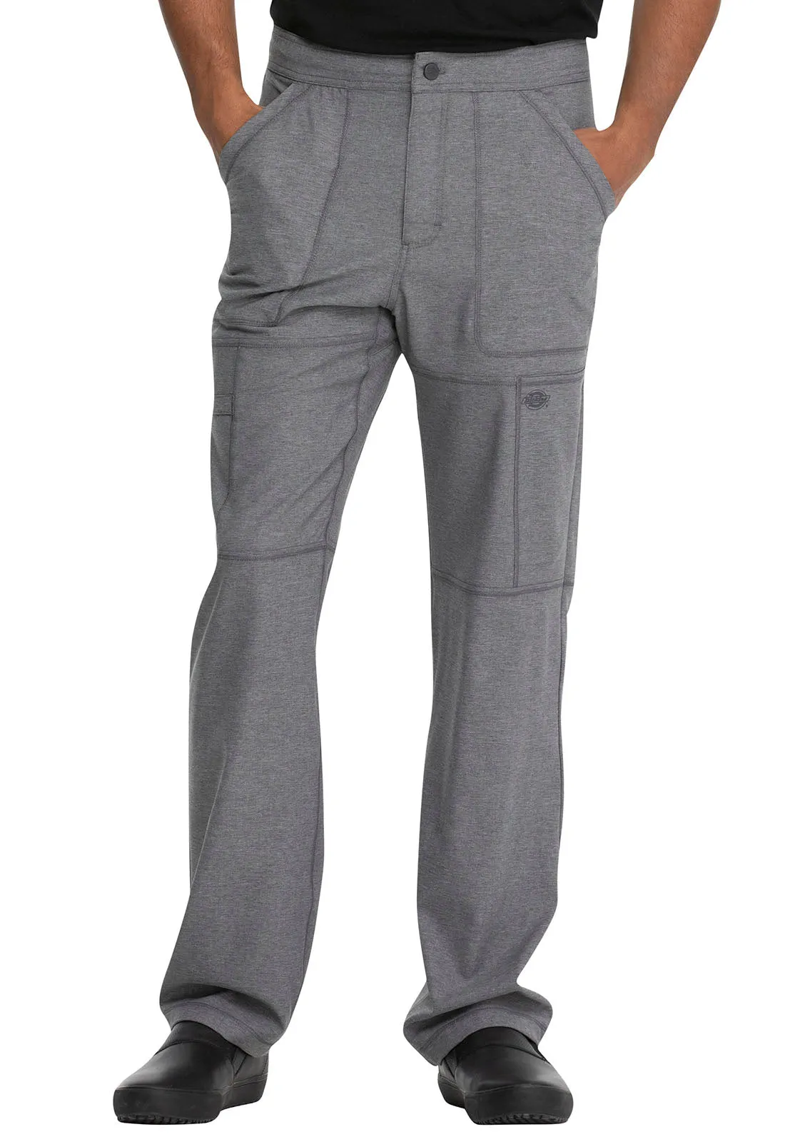 Dynamix Men's V-Neck Top & Fly Cargo Pant Scrub Set