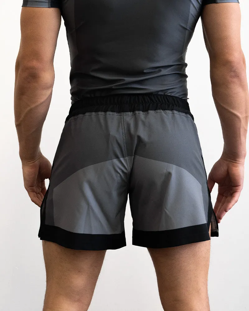 Engage Iron Grey MMA Hybrid Shorts