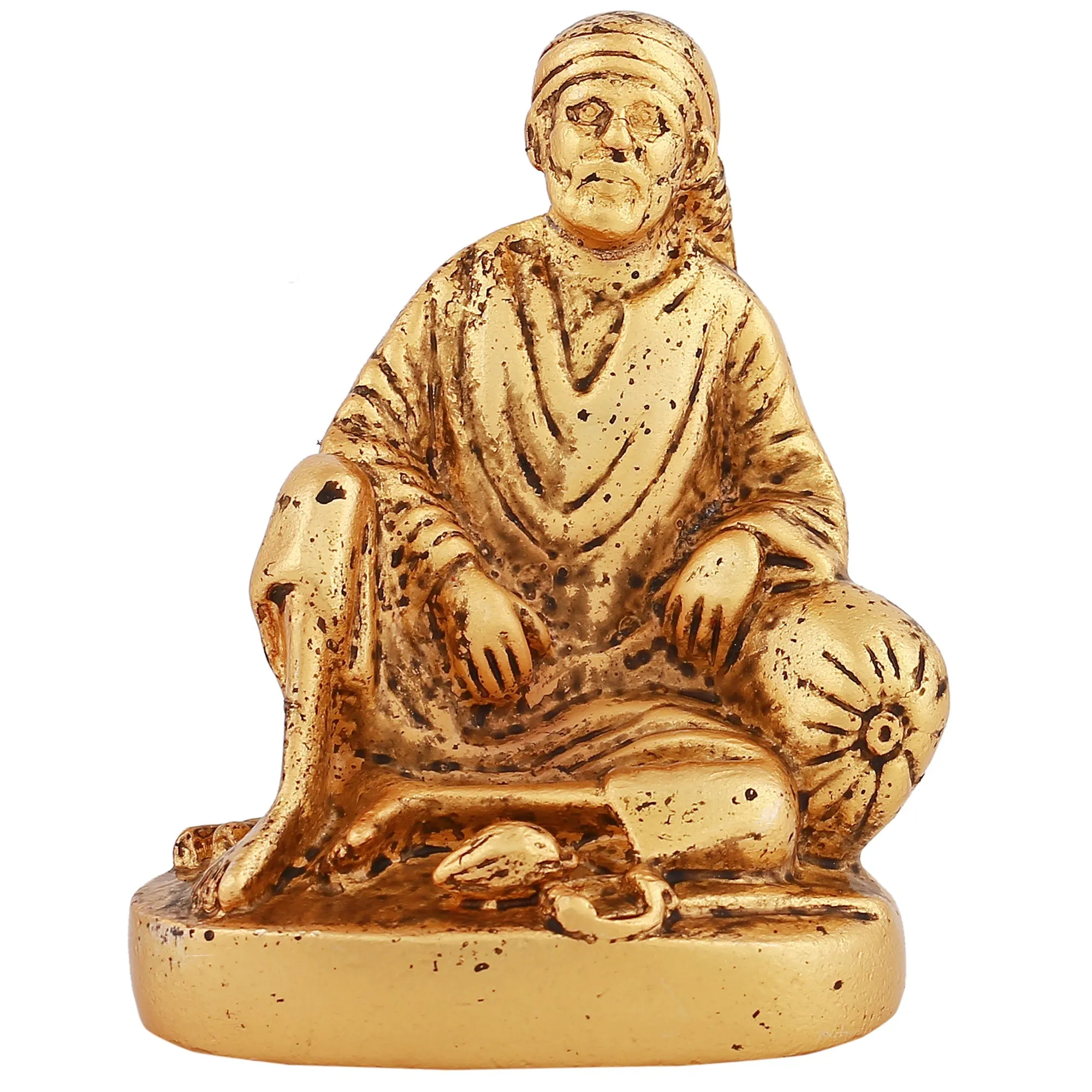 Estele Gold Plated Divine Lord Sai Baba Idol