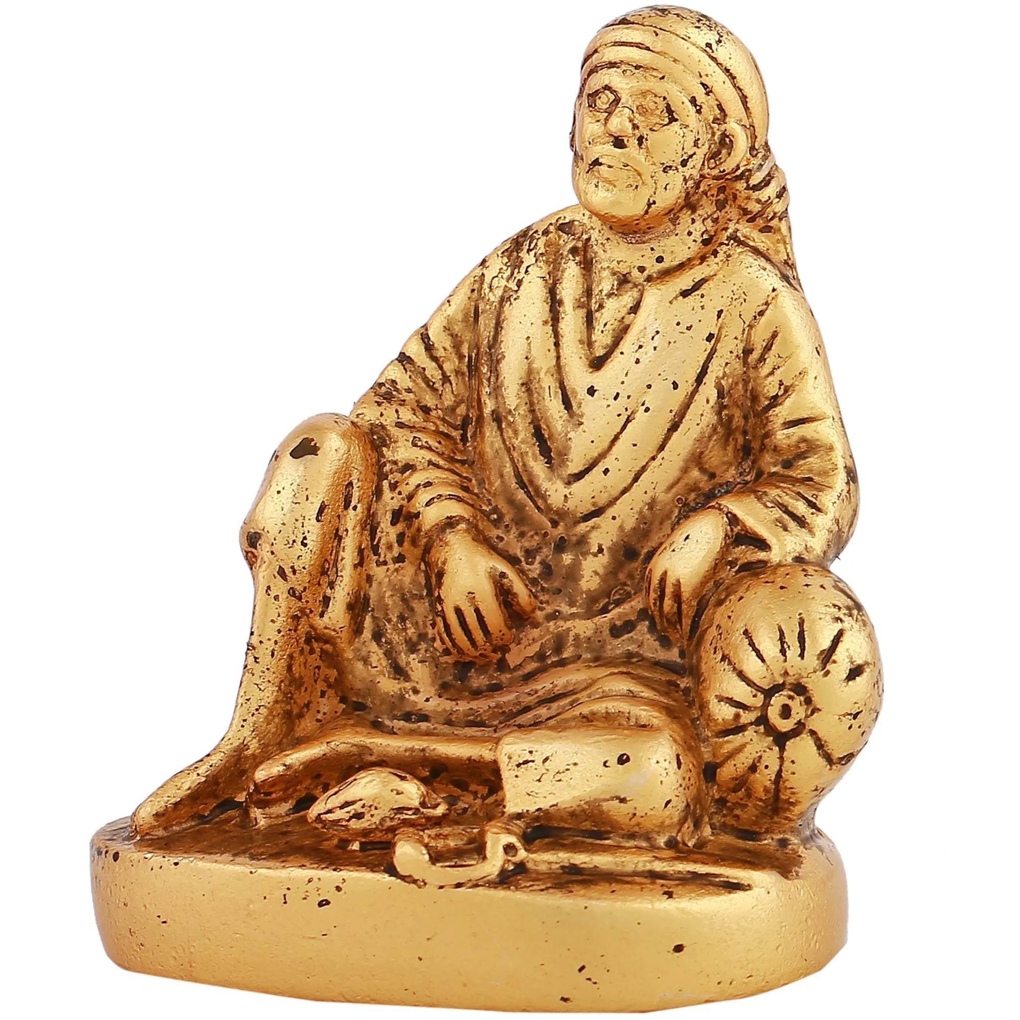 Estele Gold Plated Divine Lord Sai Baba Idol