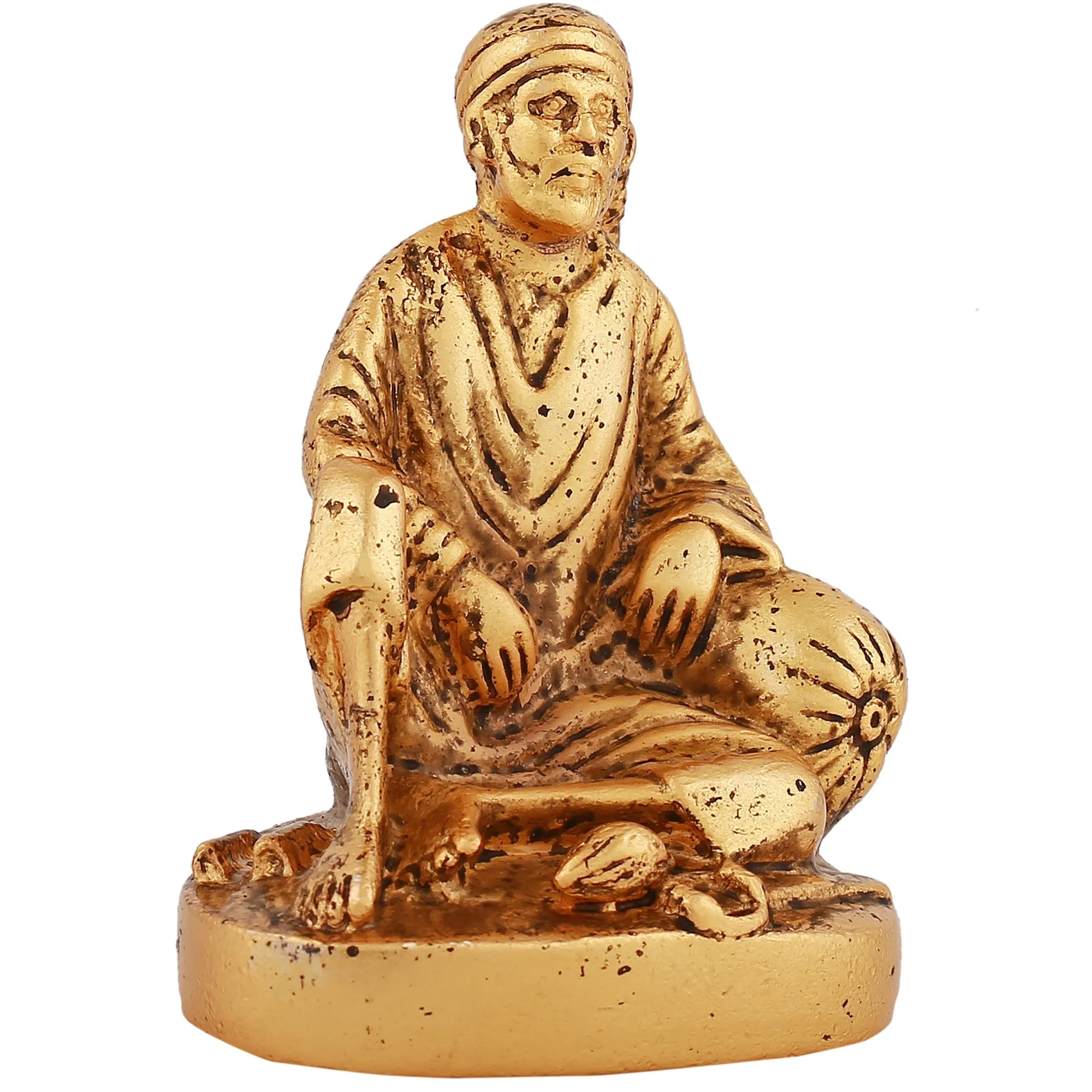 Estele Gold Plated Divine Lord Sai Baba Idol