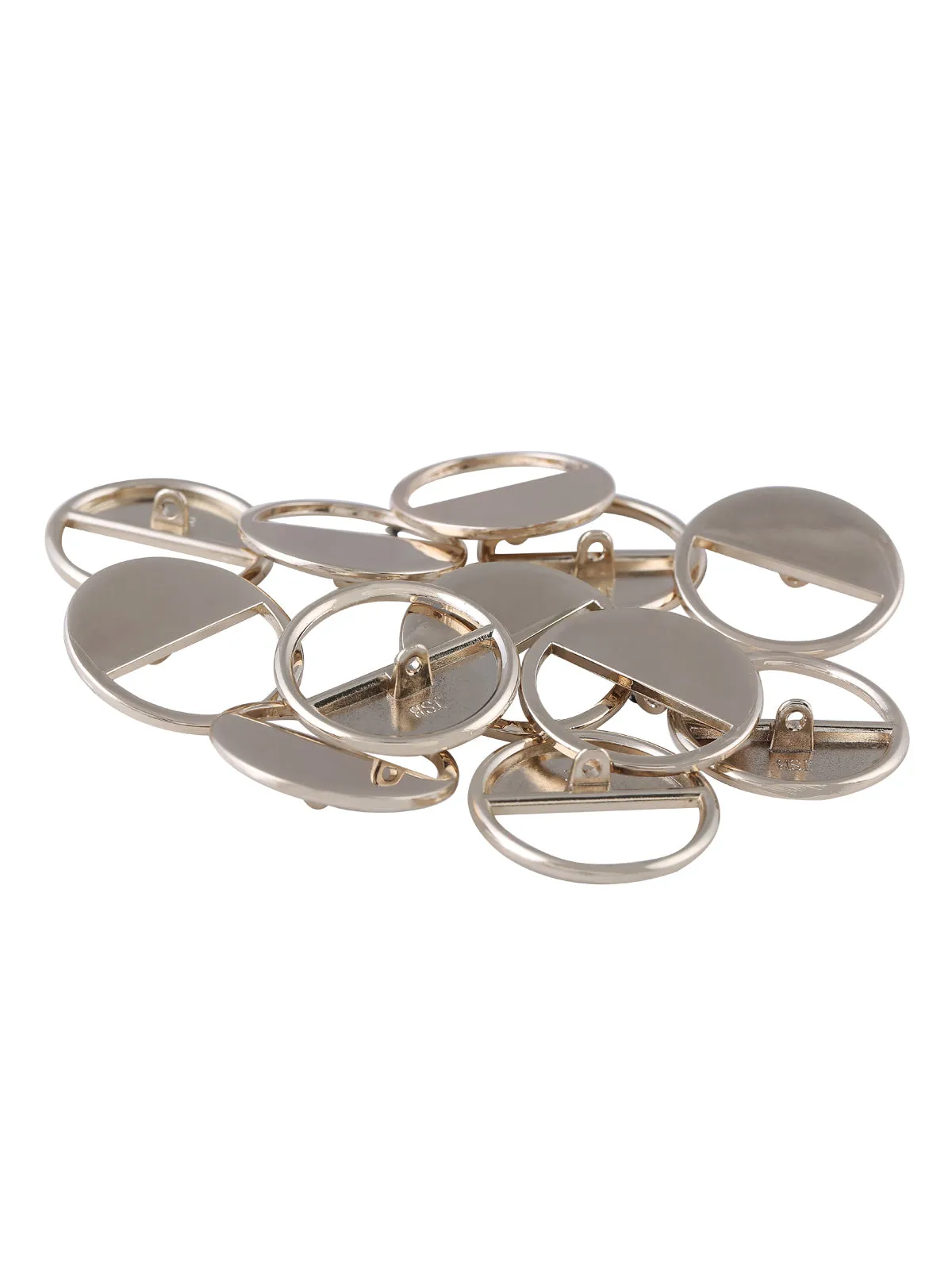 Fashionable Semi-Circle Ring Shape Decorative Button