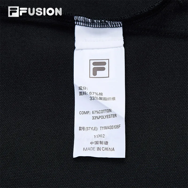 FILA FUSION INLINE FUSIONEER 1 Men Short Sleeve Polo (Black)