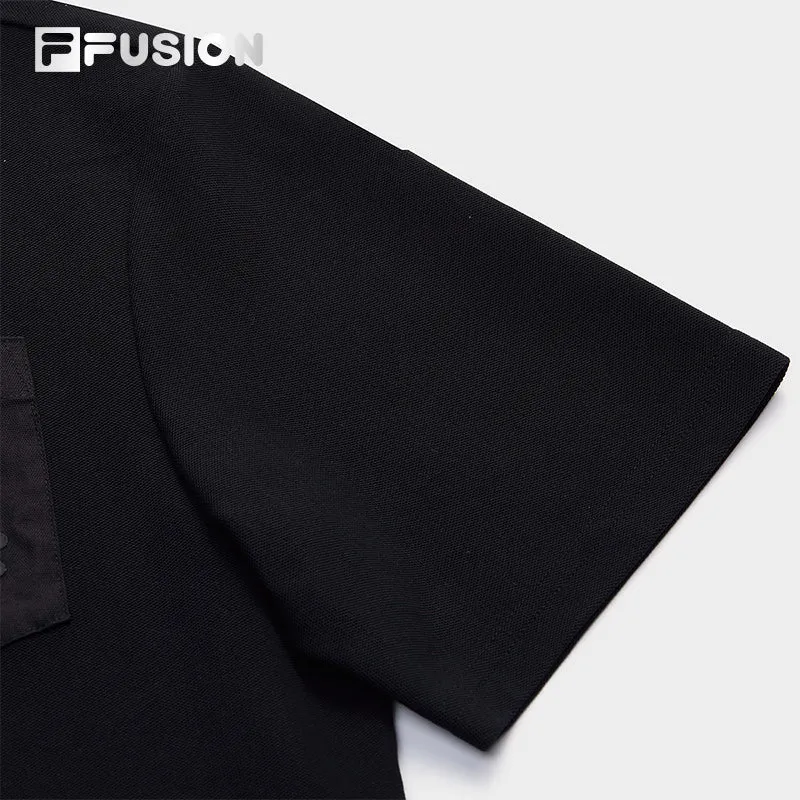 FILA FUSION INLINE FUSIONEER 1 Men Short Sleeve Polo (Black)