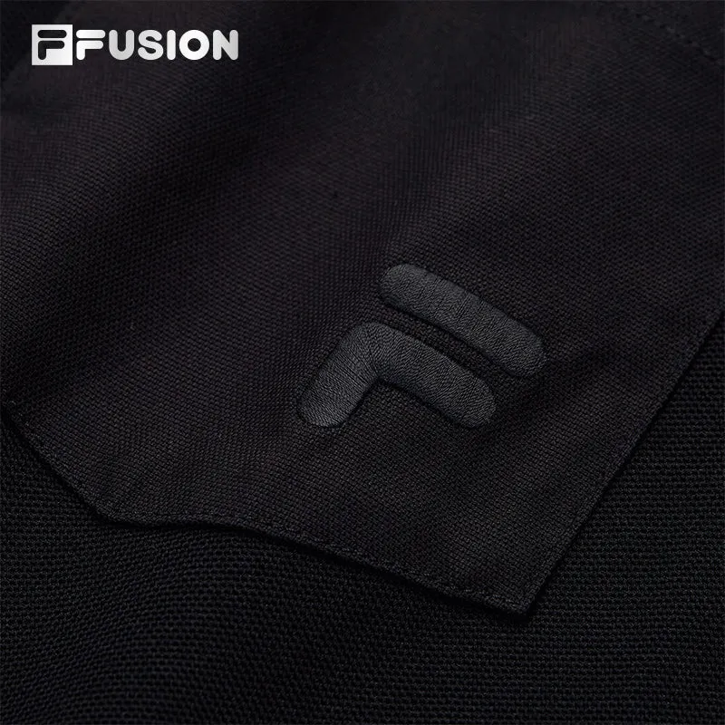 FILA FUSION INLINE FUSIONEER 1 Men Short Sleeve Polo (Black)