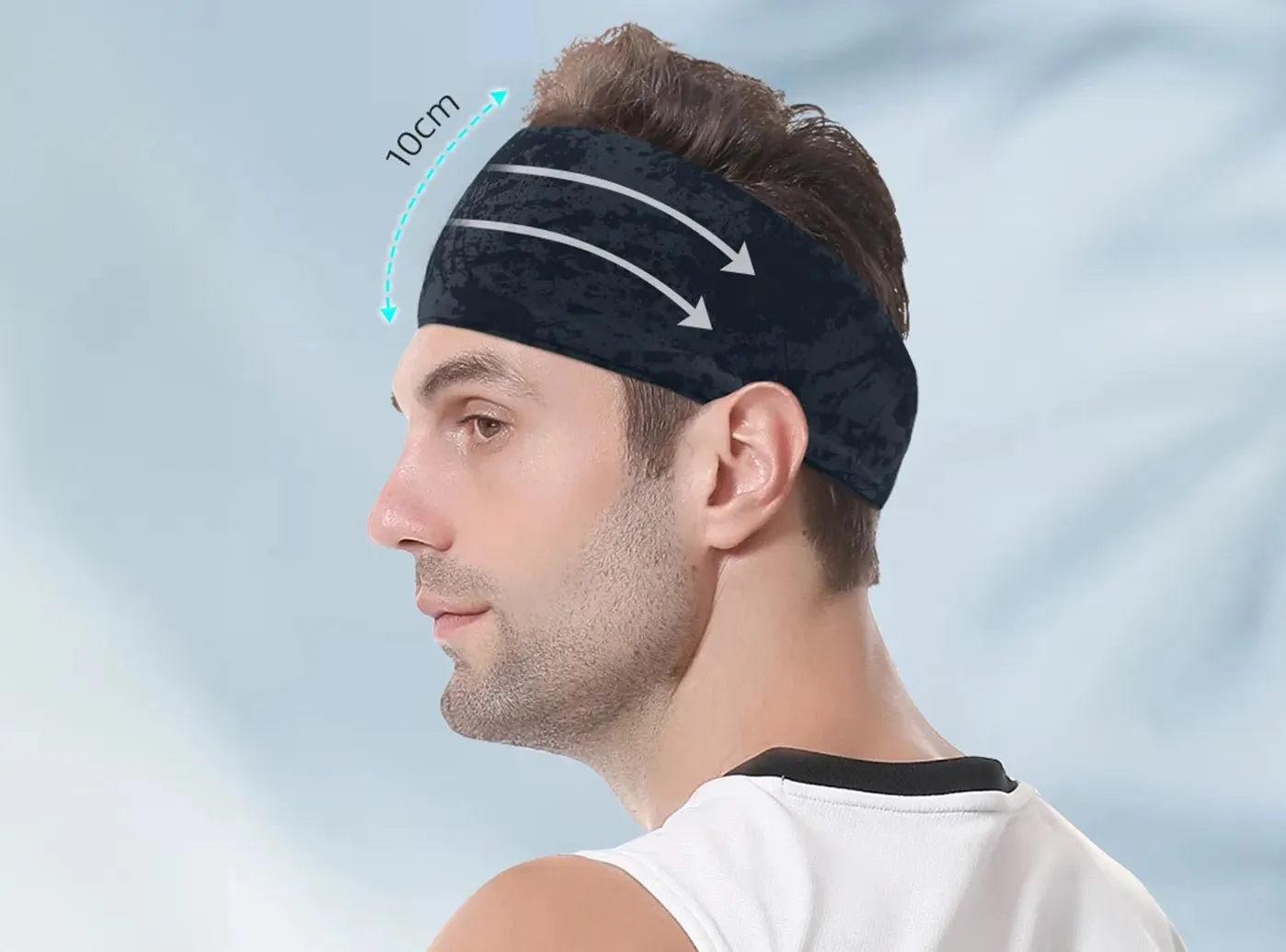 FitVille Absorbent Athletic Headband