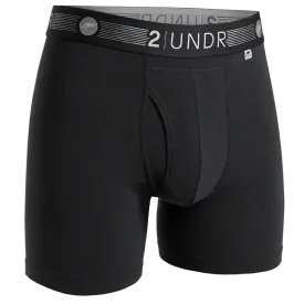 Flow Shift 6" Boxer Brief – Black