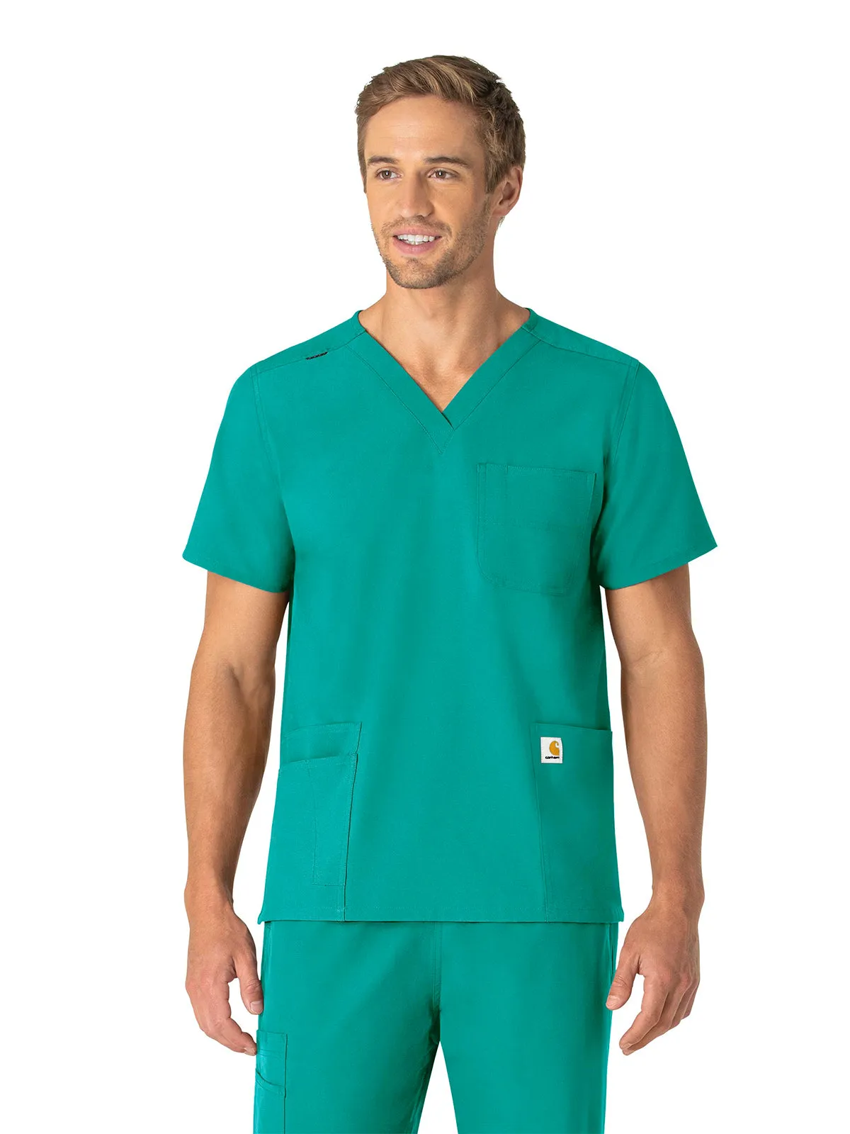 Force Essentials - Unisex V-Neck 6 Pocket Scrub Top