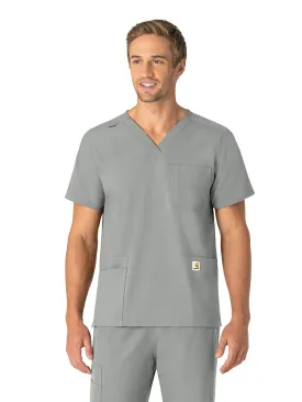 Force Essentials - Unisex V-Neck 6 Pocket Scrub Top