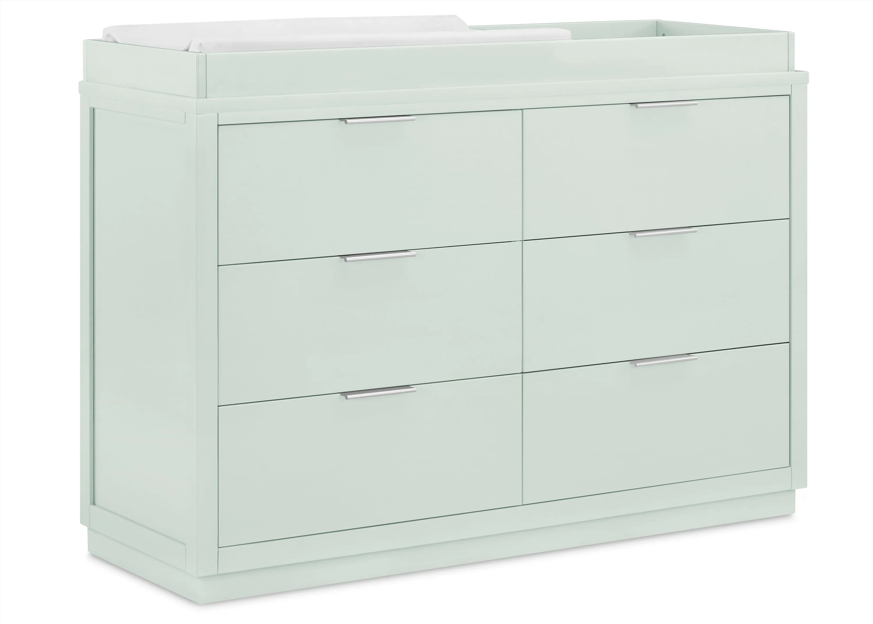 Forever 6 Drawer Dresser with Changing Top and Interlocking Drawers - Classic Collection