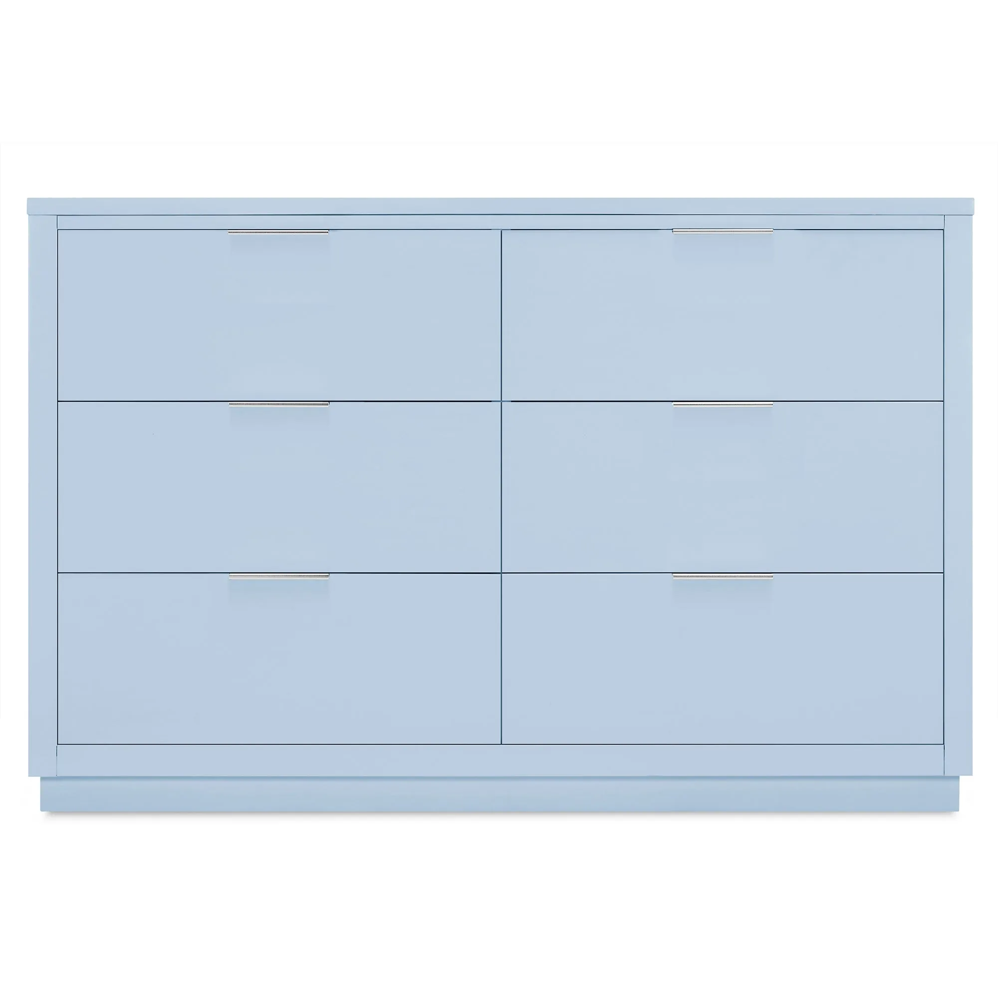 Forever 6 Drawer Dresser with Changing Top and Interlocking Drawers - Classic Collection