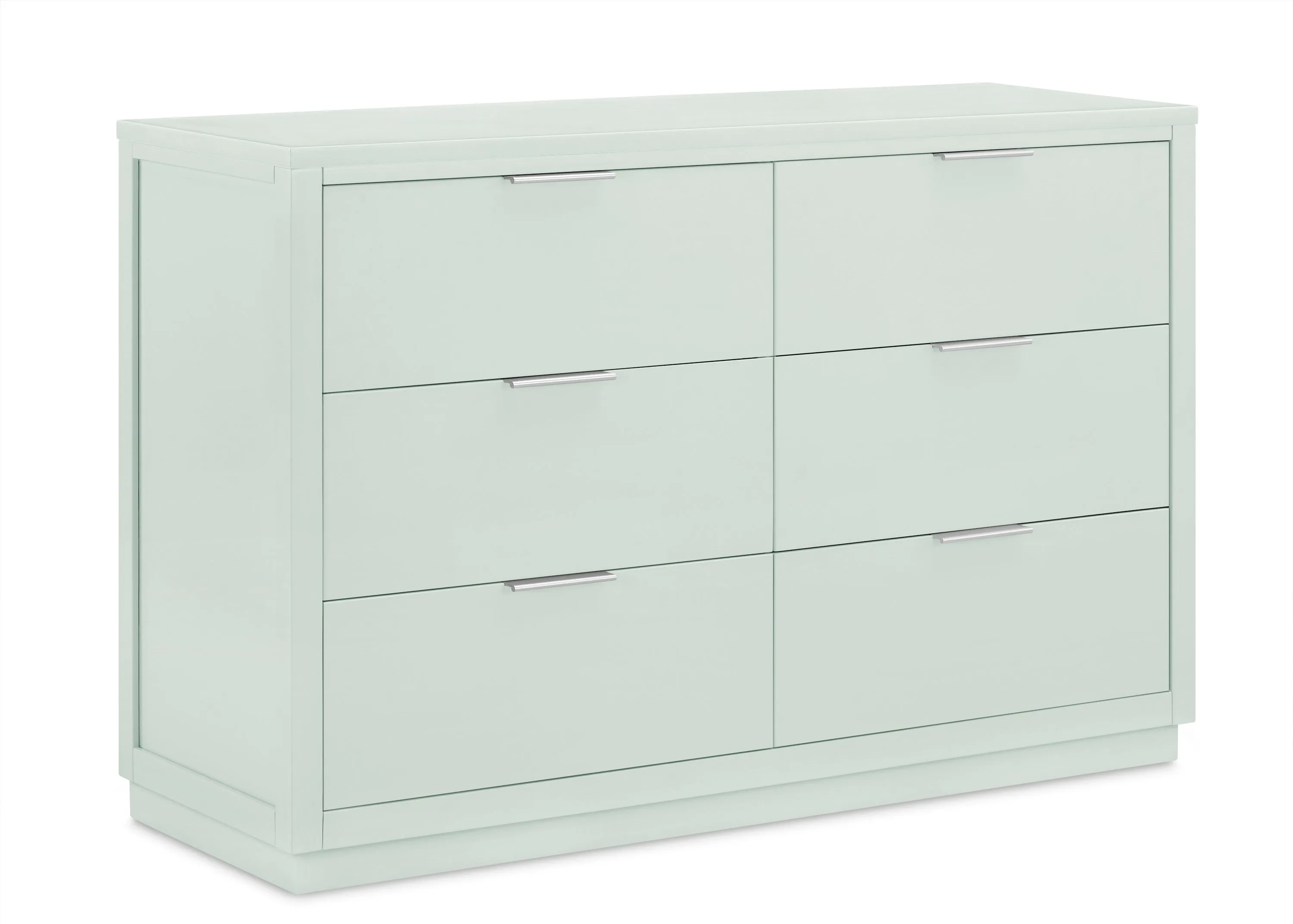 Forever 6 Drawer Dresser with Changing Top and Interlocking Drawers - Classic Collection