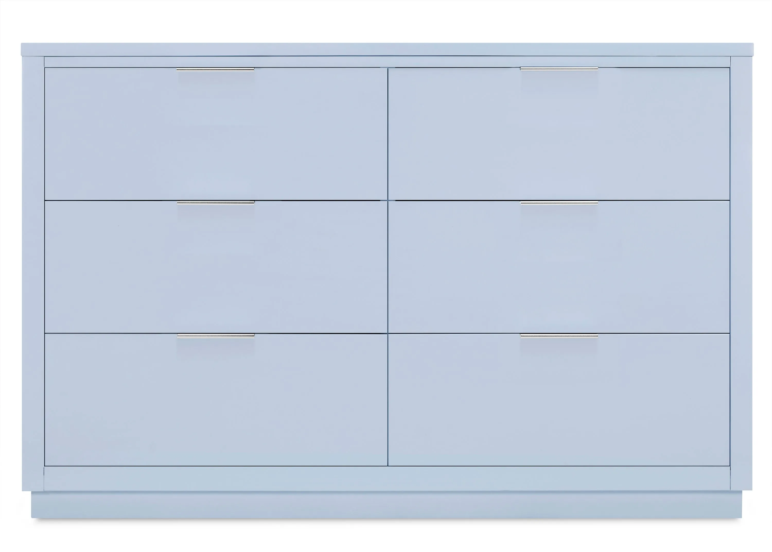 Forever 6 Drawer Dresser with Changing Top and Interlocking Drawers - Classic Collection