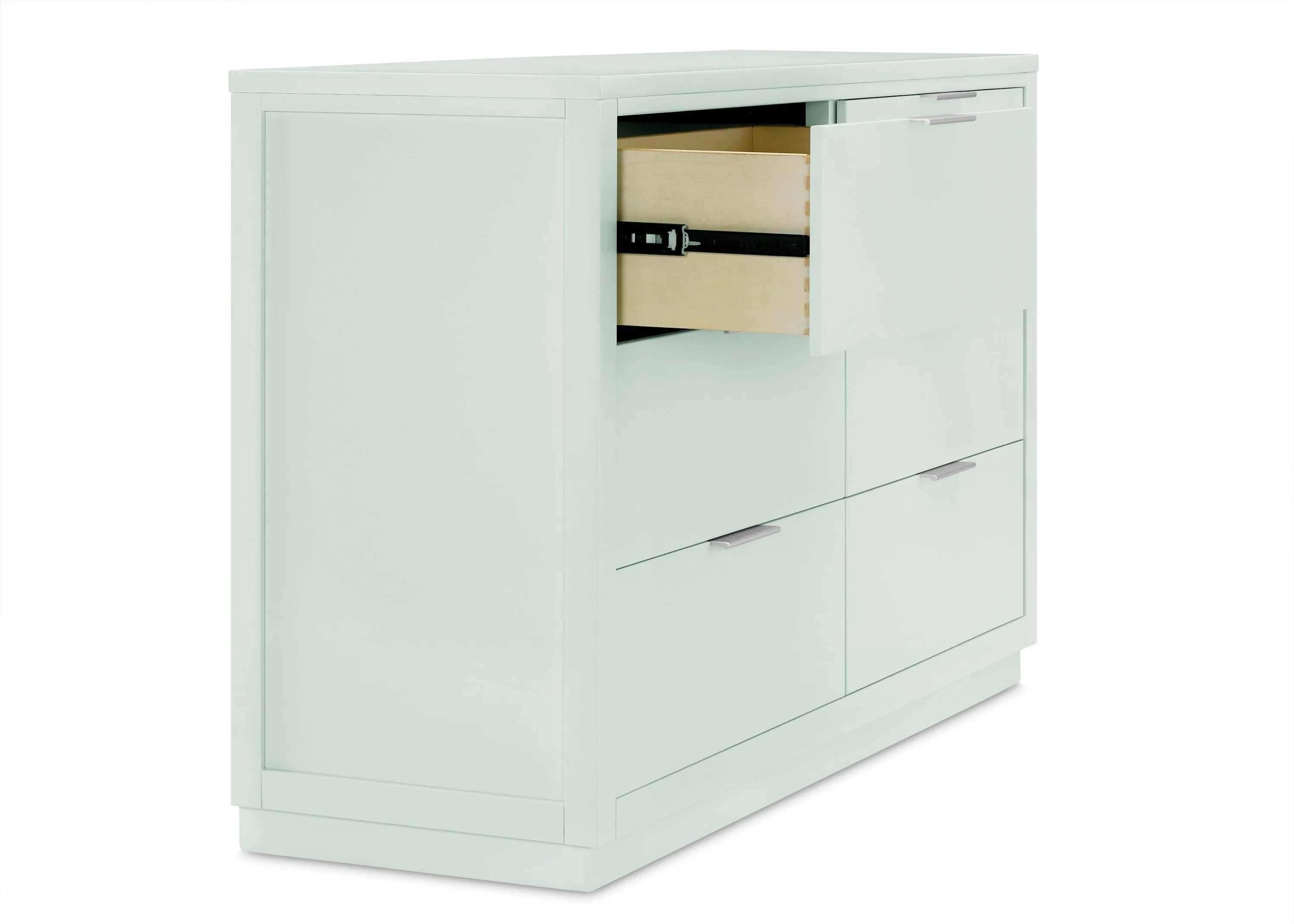 Forever 6 Drawer Dresser with Changing Top and Interlocking Drawers - Classic Collection