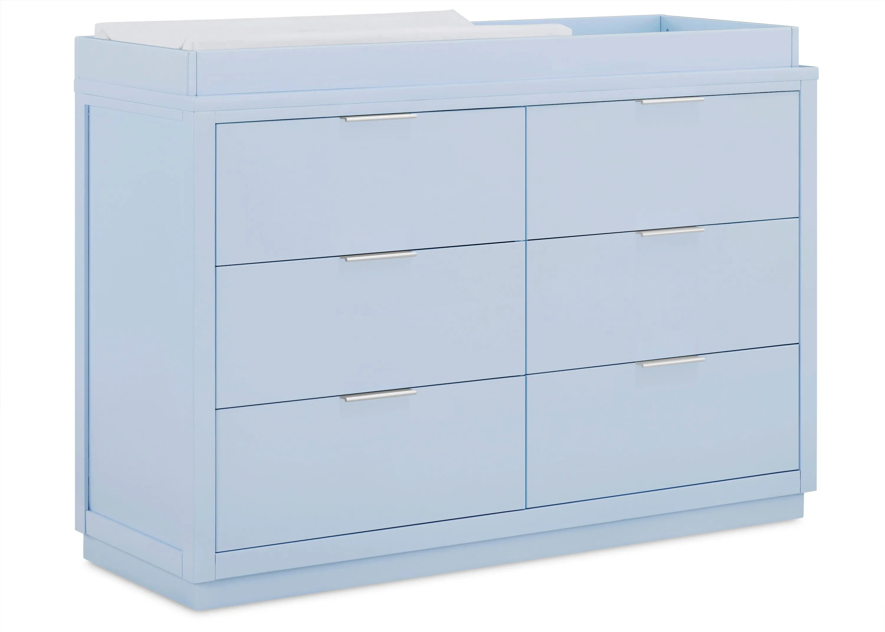 Forever 6 Drawer Dresser with Changing Top and Interlocking Drawers - Classic Collection