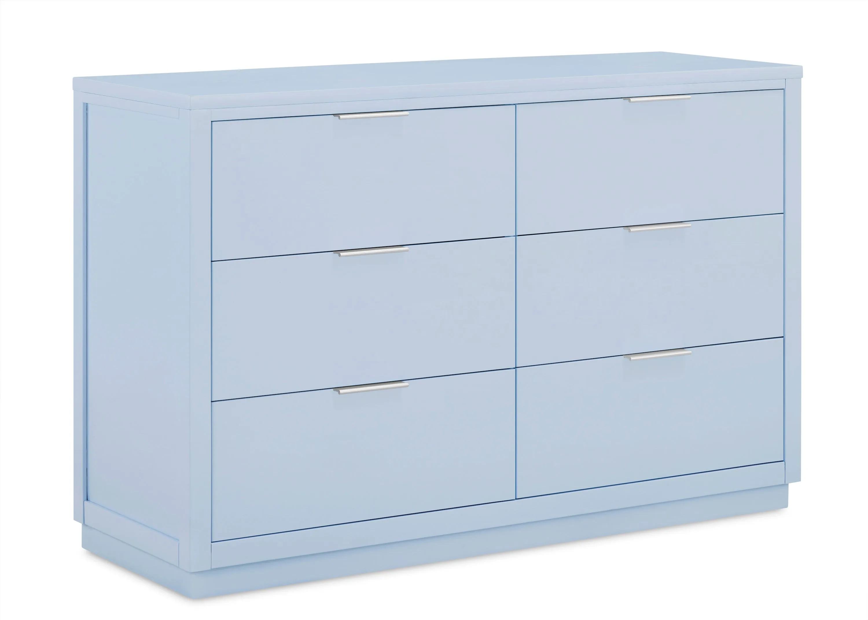 Forever 6 Drawer Dresser with Changing Top and Interlocking Drawers - Classic Collection