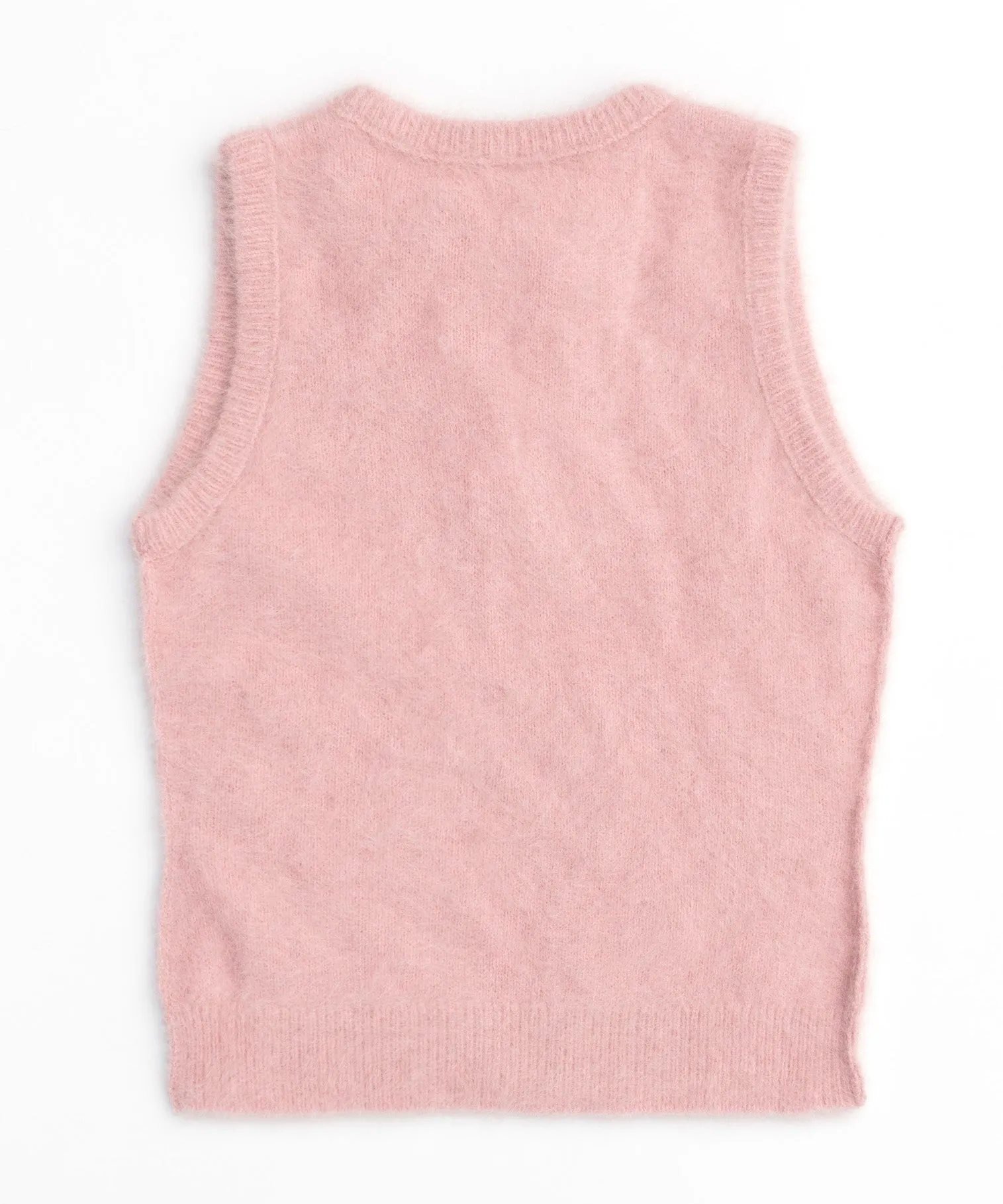 Fox Cashmere Knit Vest