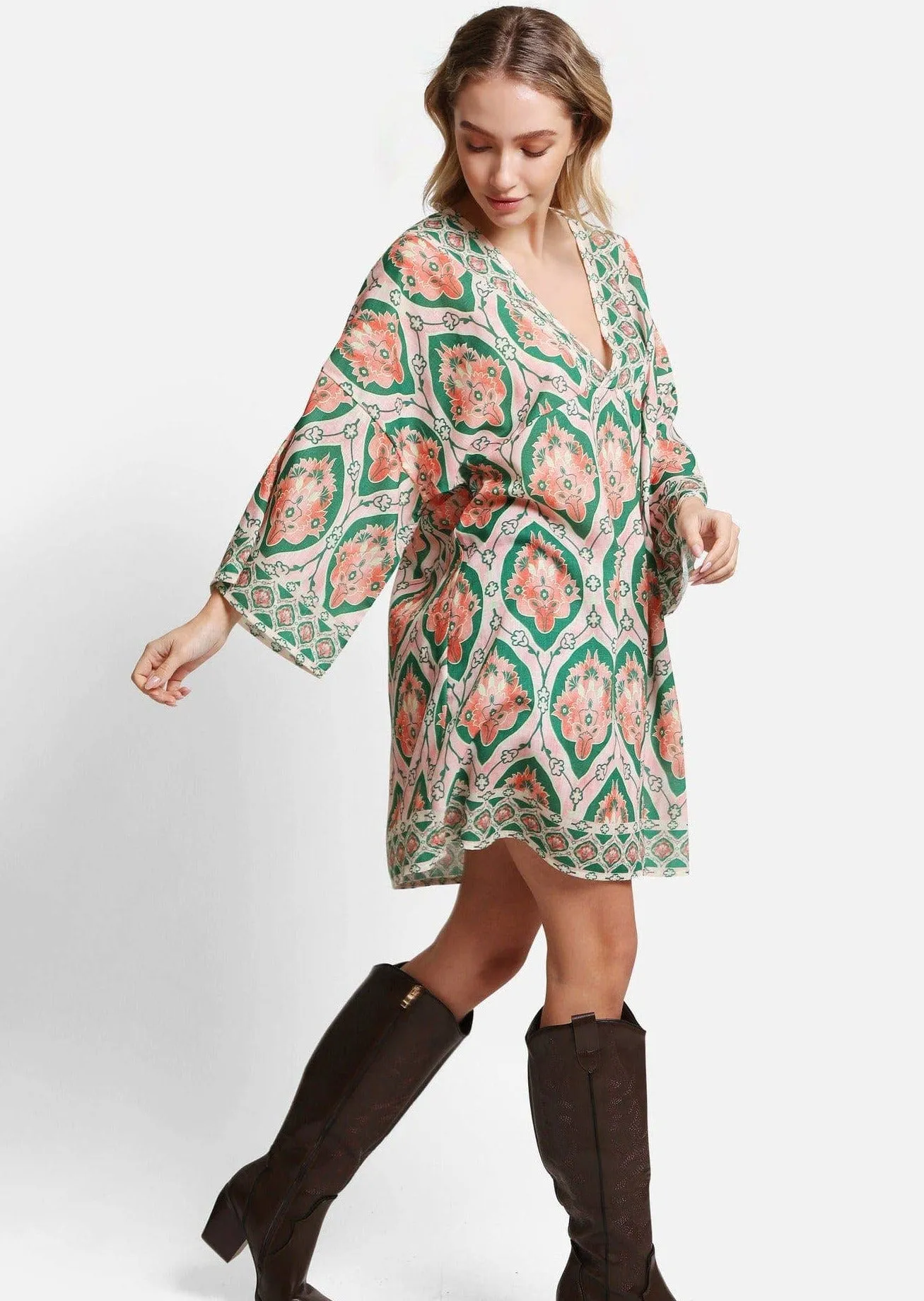 Genesis Abstract Cover Up Dress