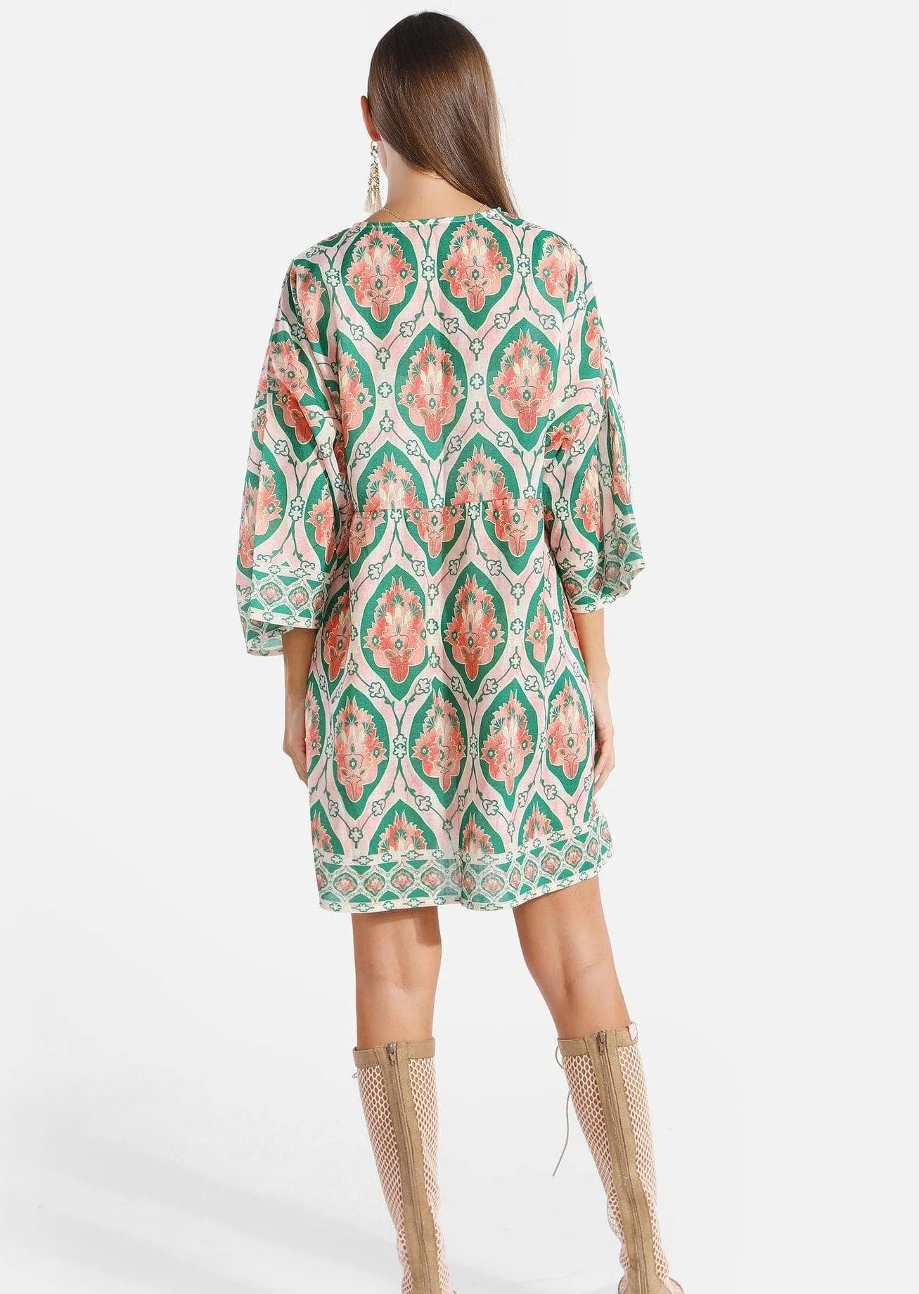 Genesis Abstract Cover Up Dress