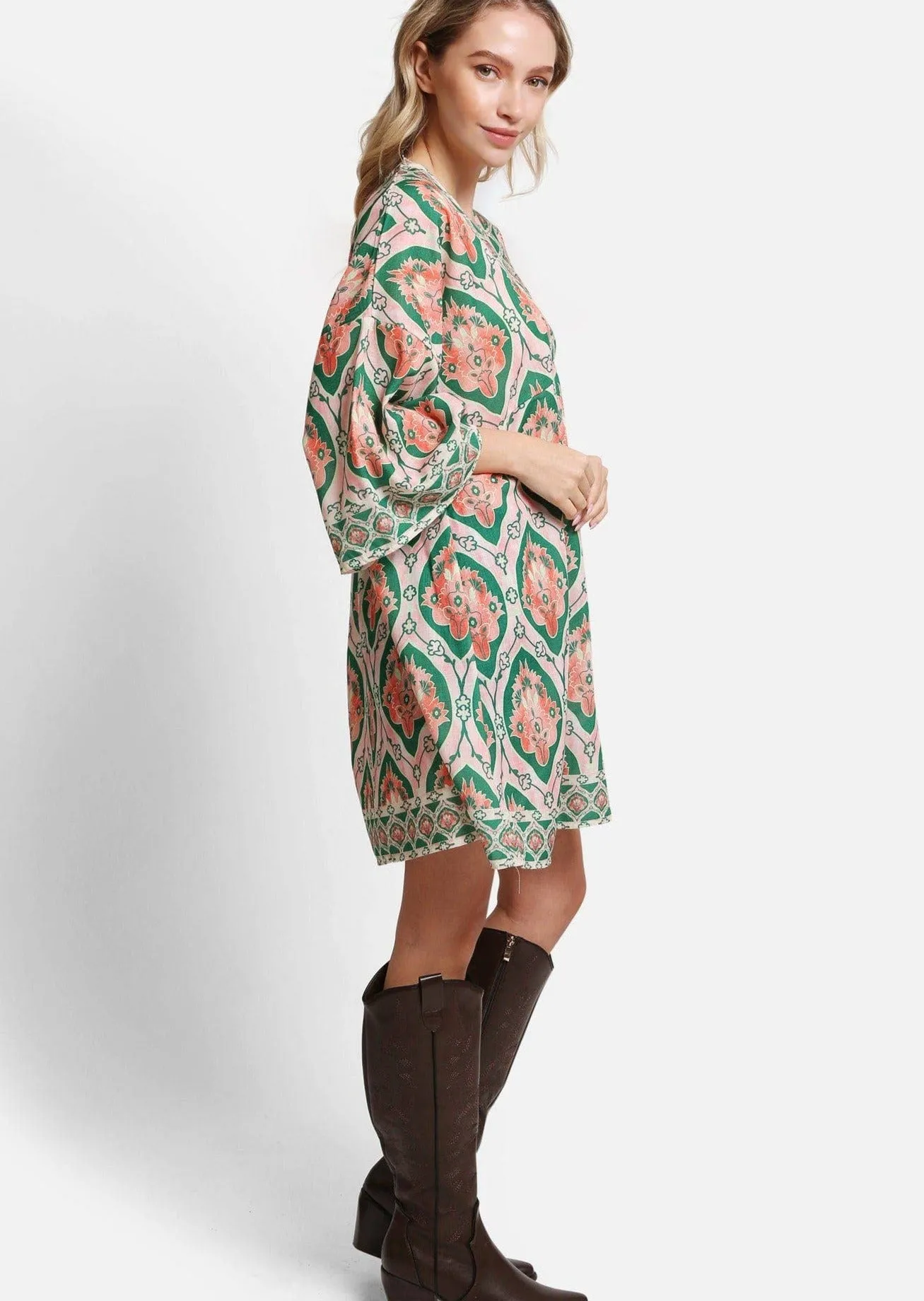 Genesis Abstract Cover Up Dress