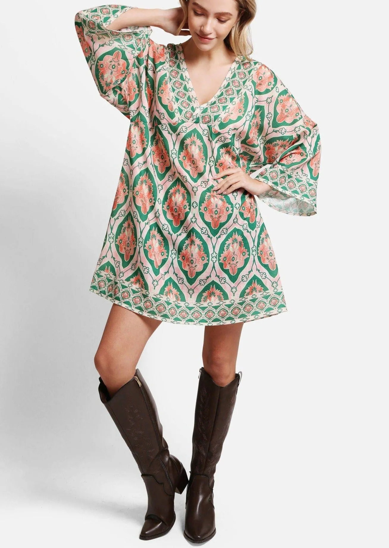 Genesis Abstract Cover Up Dress