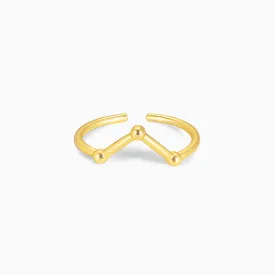 Golden Apex Ring