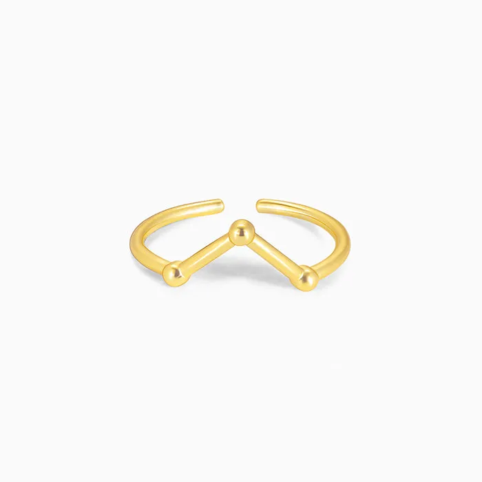 Golden Apex Ring