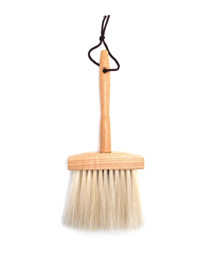 Hat Crown Brush - Light Horsehair