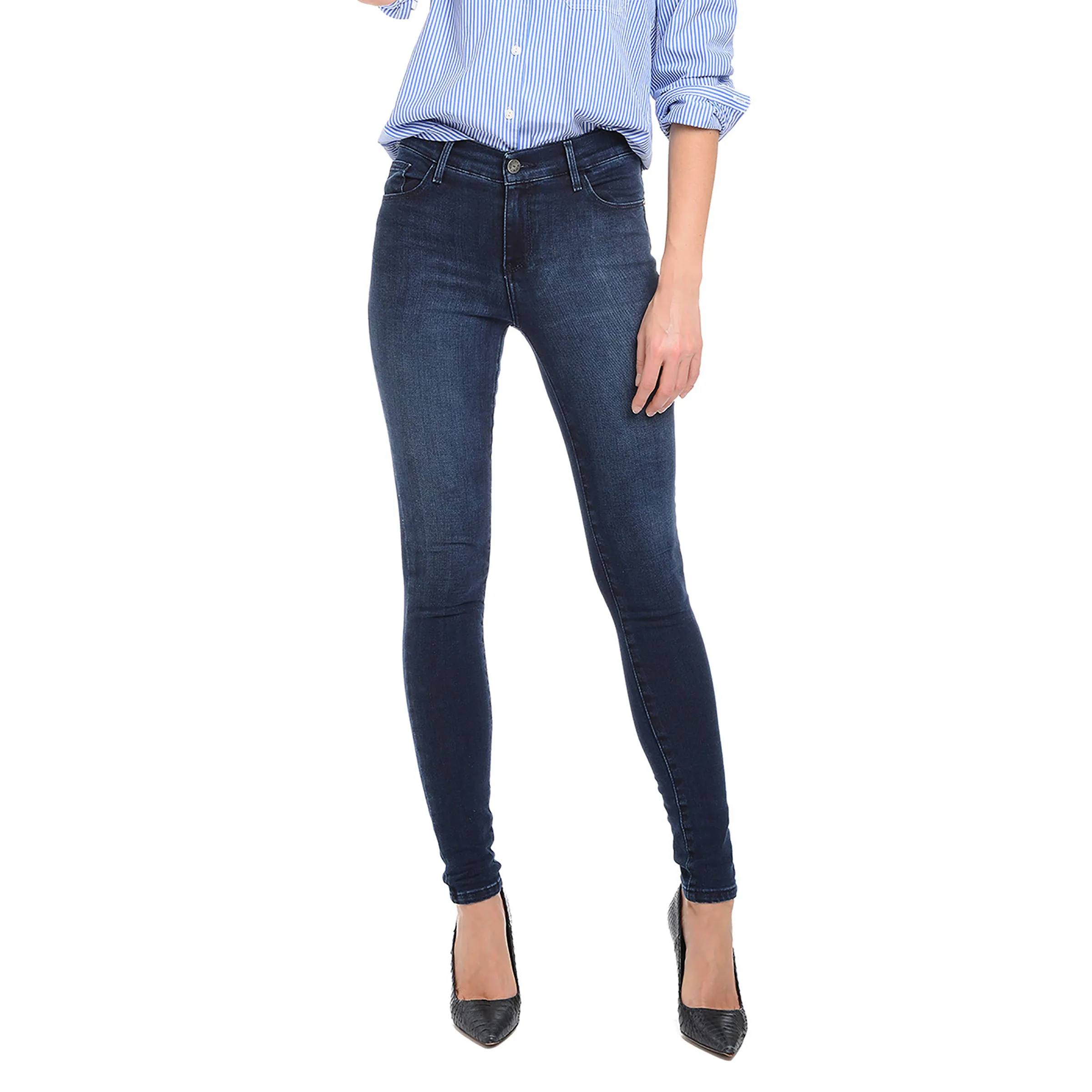 High Rise Skinny Moore Jeans