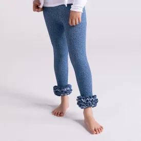 Indigo Denim Cha-Cha Leggings