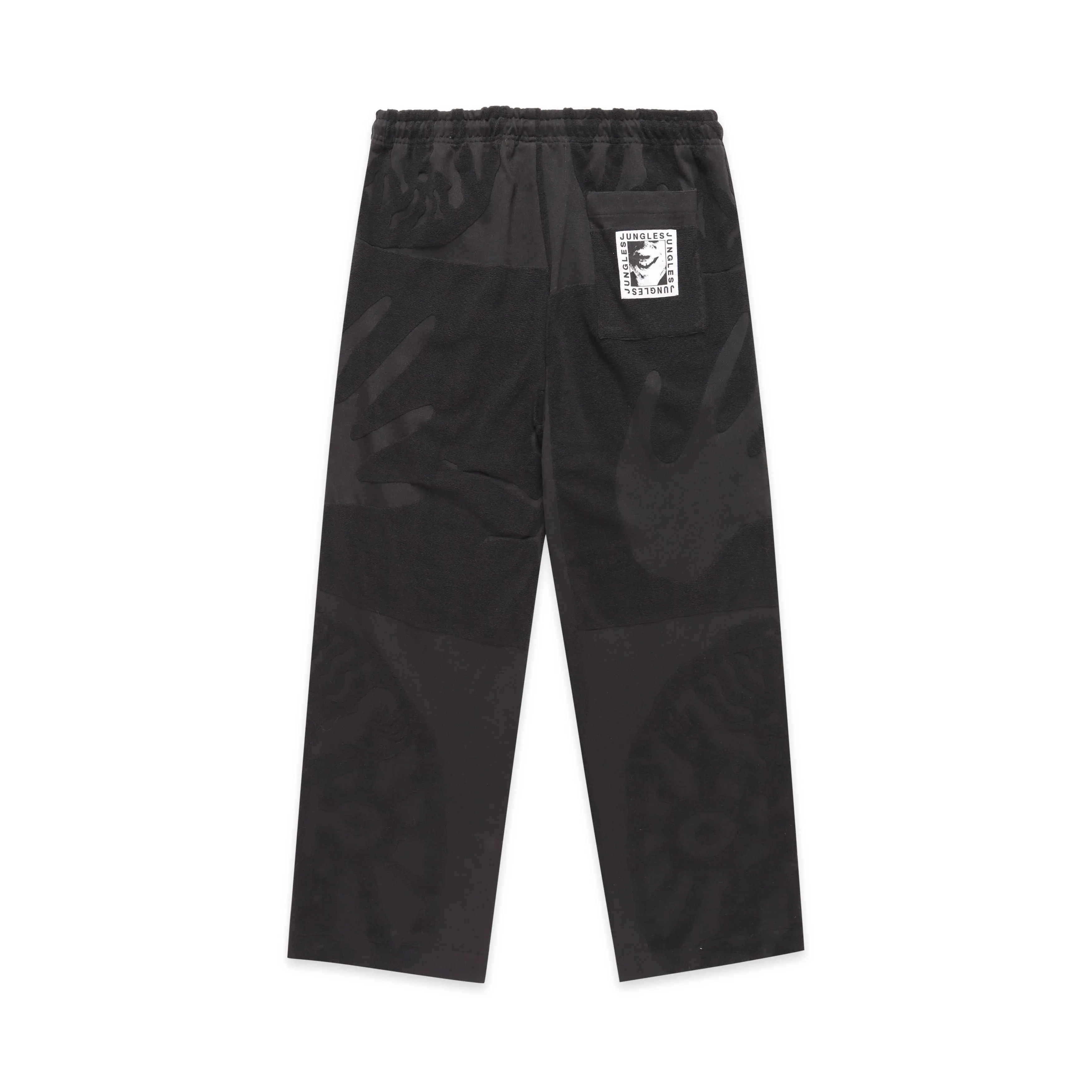 Jungles Jungles Towelling Pants "Black"