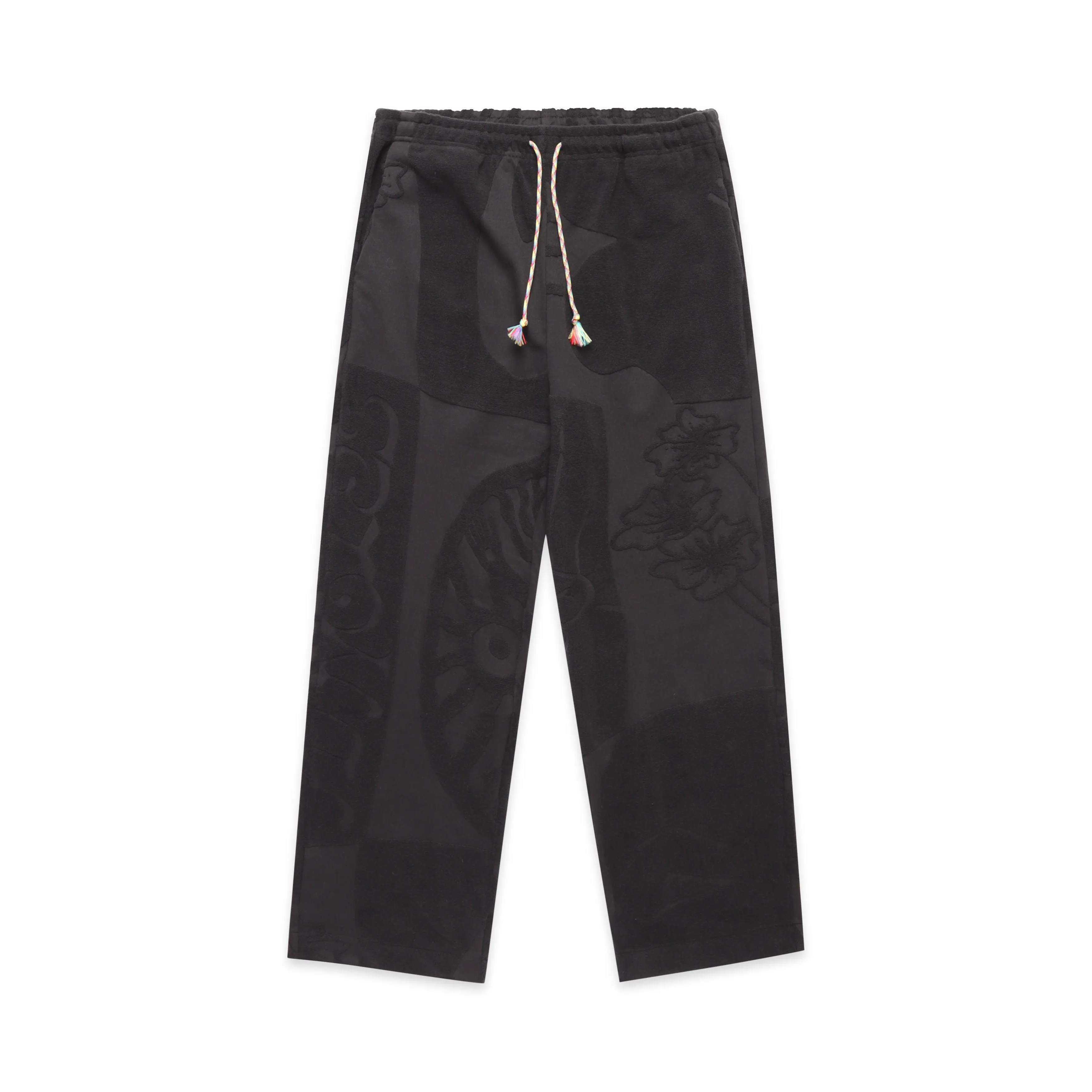 Jungles Jungles Towelling Pants "Black"