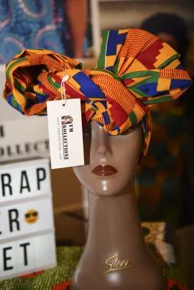 Kente African Print Head wrap - Nana