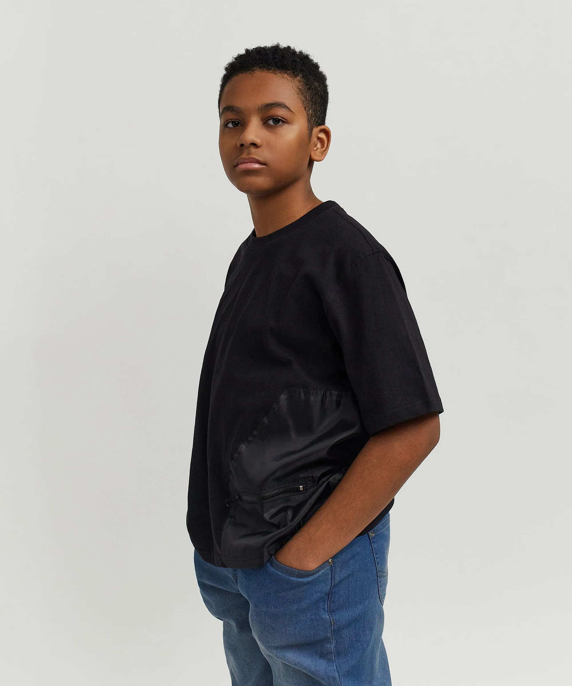 Kids Hardware Short Sleeve Tee - Black