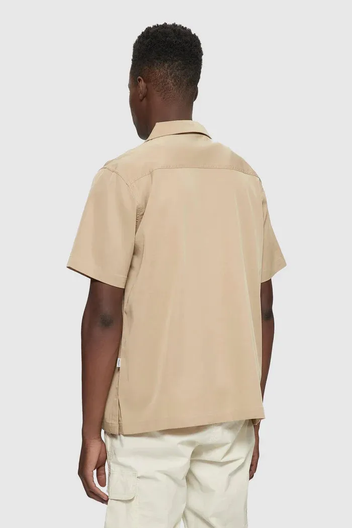 KUWALLA TENCEL YACHT SHIRT TAN