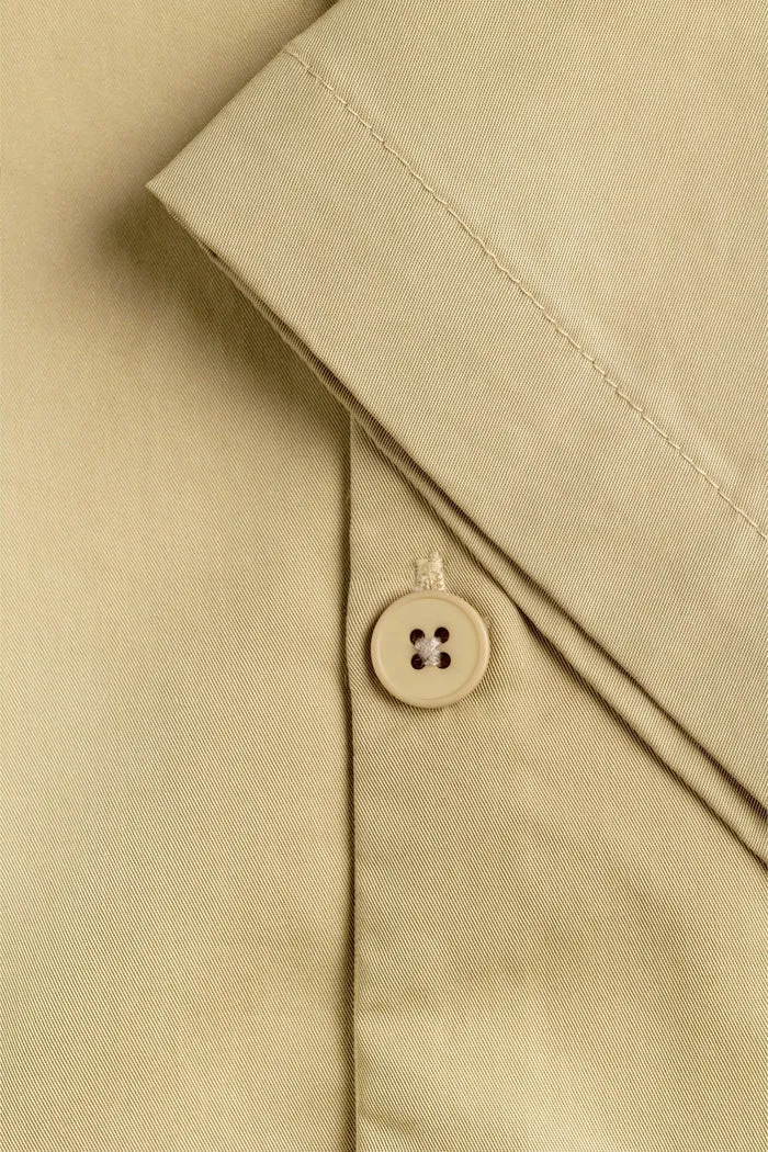 KUWALLA TENCEL YACHT SHIRT TAN