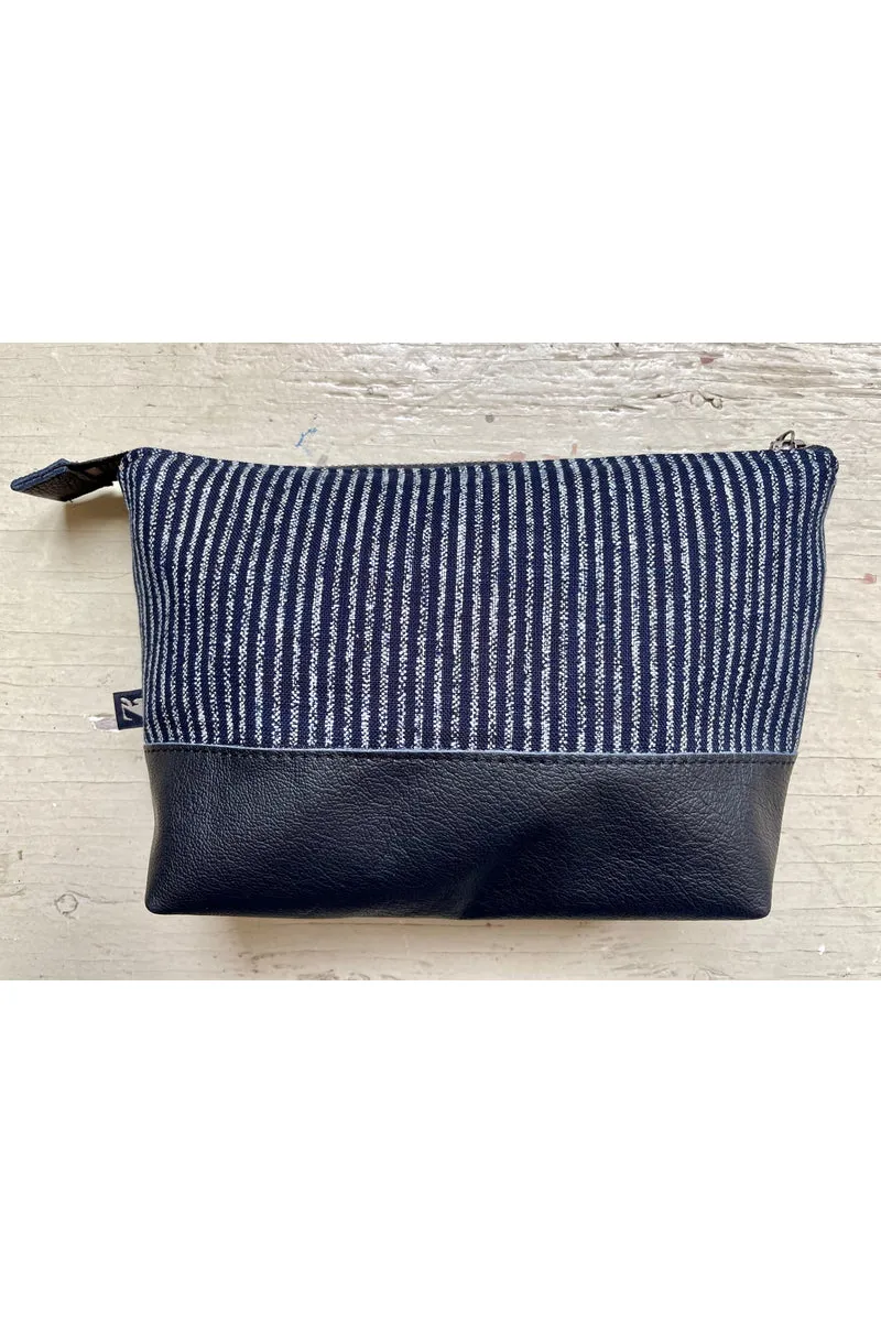 La Trousse - Leather and Fabric Pouch