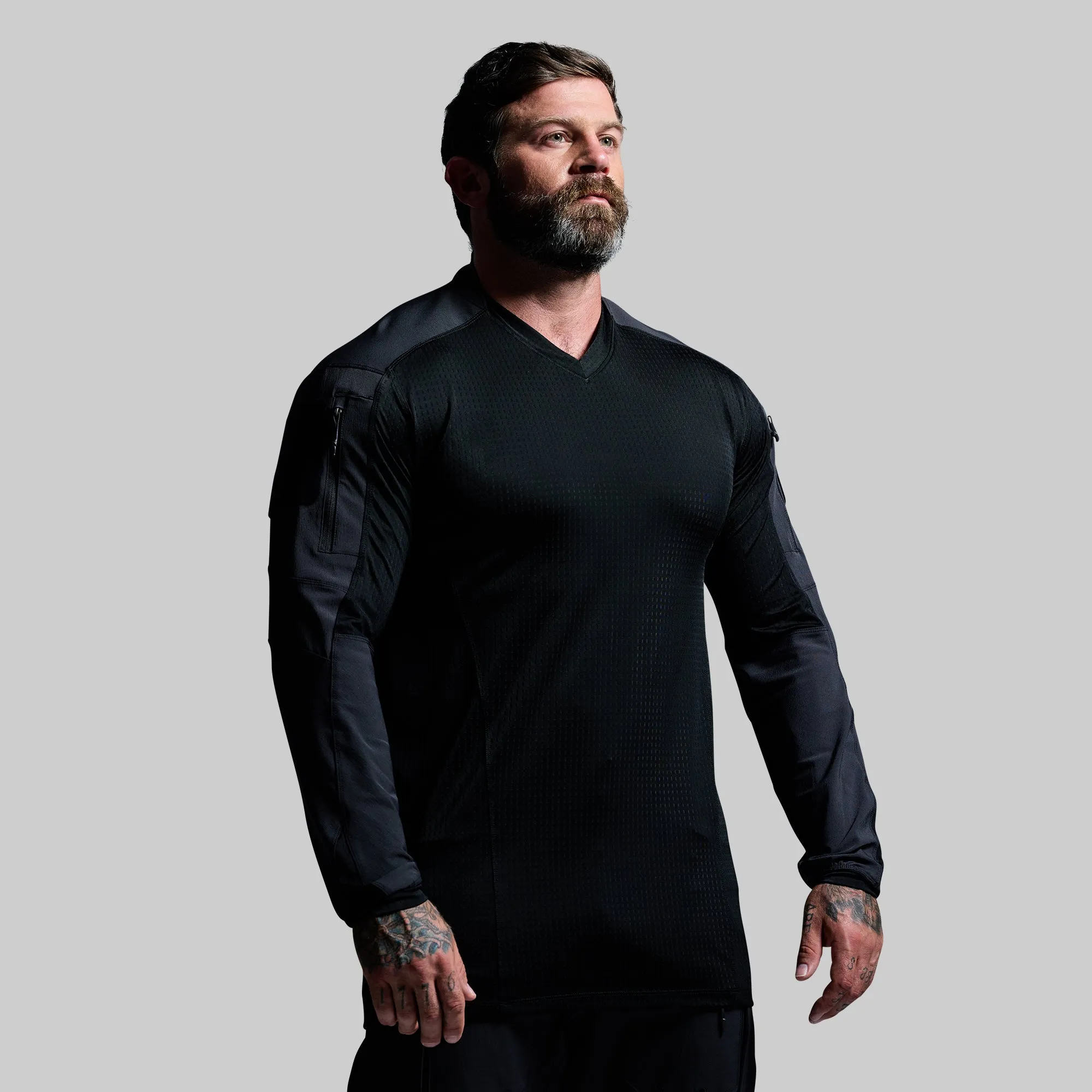 Long Sleeve Op Top Pro (Black)