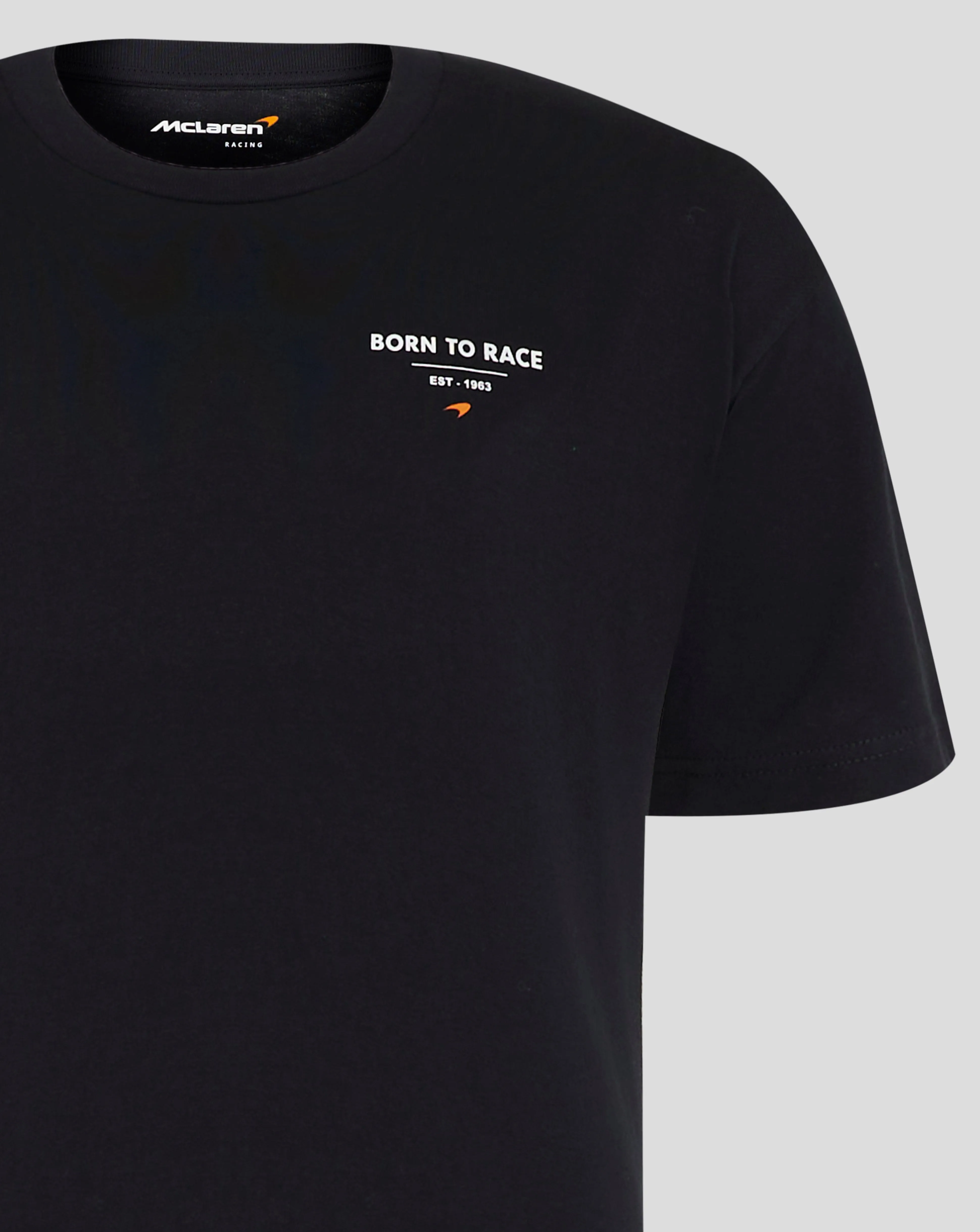 McLaren F1 Men's Born to Race Oversized T-Shirt - Anthracite