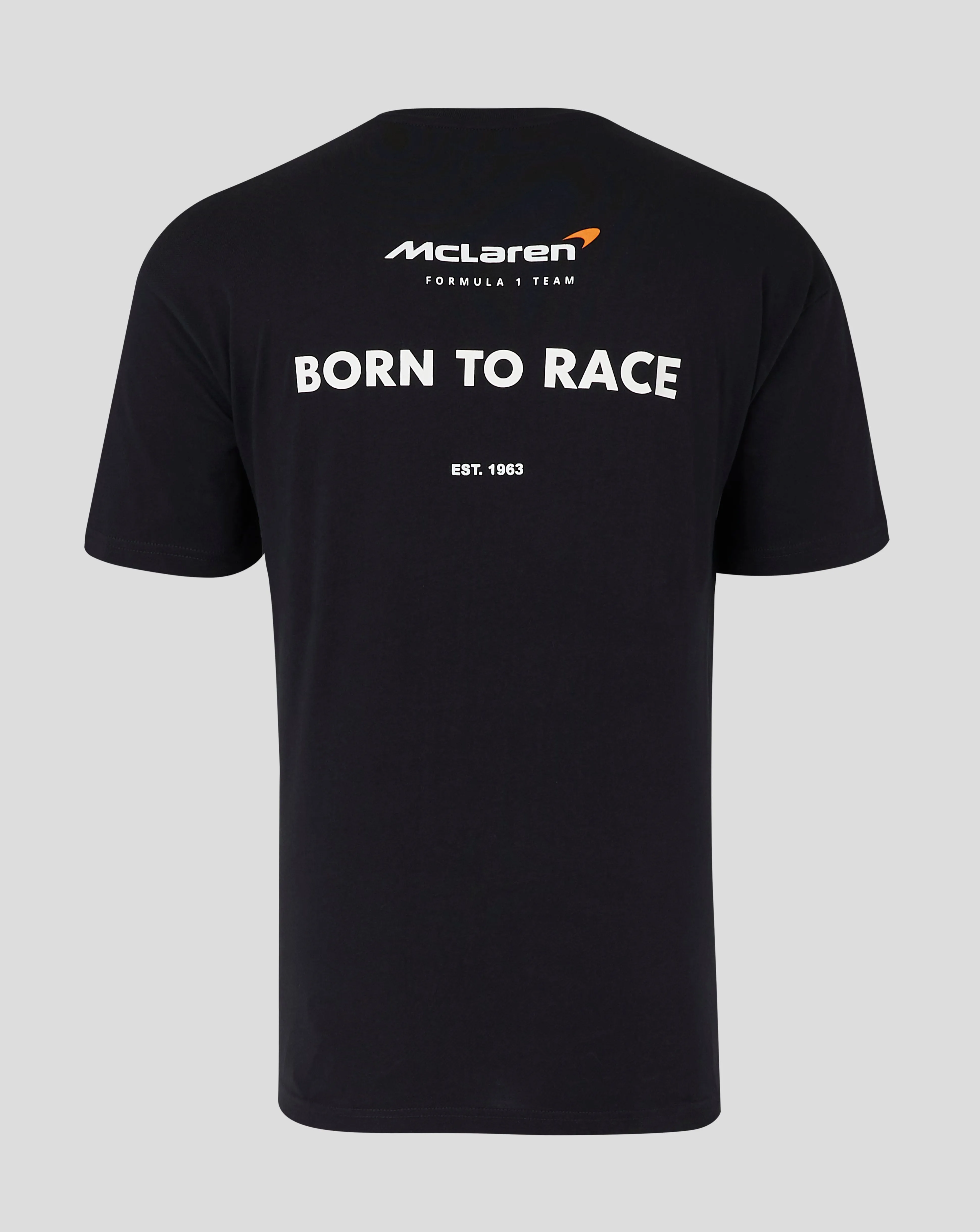 McLaren F1 Men's Born to Race Oversized T-Shirt - Anthracite