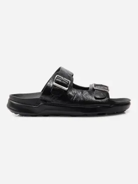 Men Black Sandal / Slipper (ID4224)