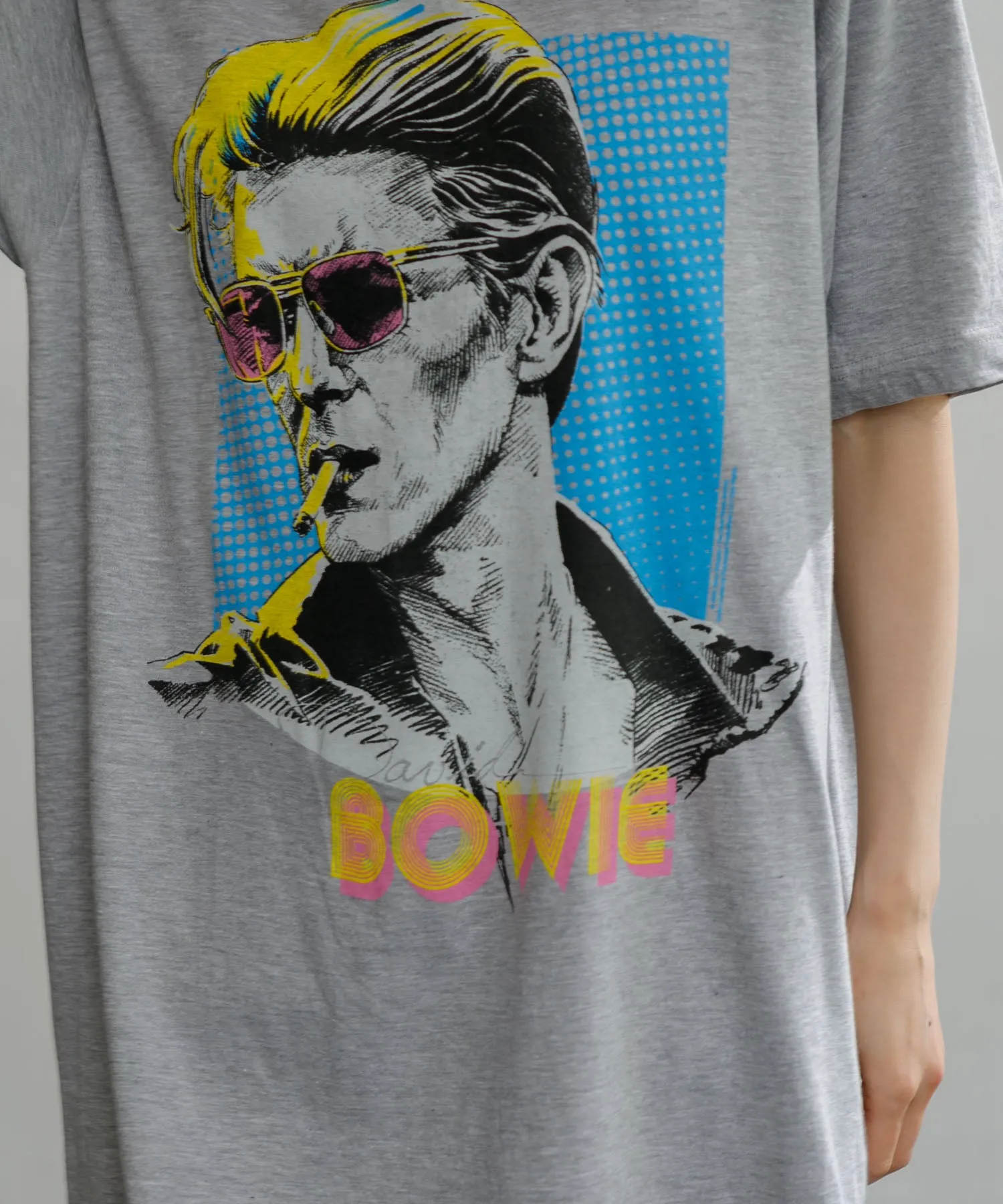 【MEN , WOMEN】US PRINT TEE DAVID BOWIE TEE 1