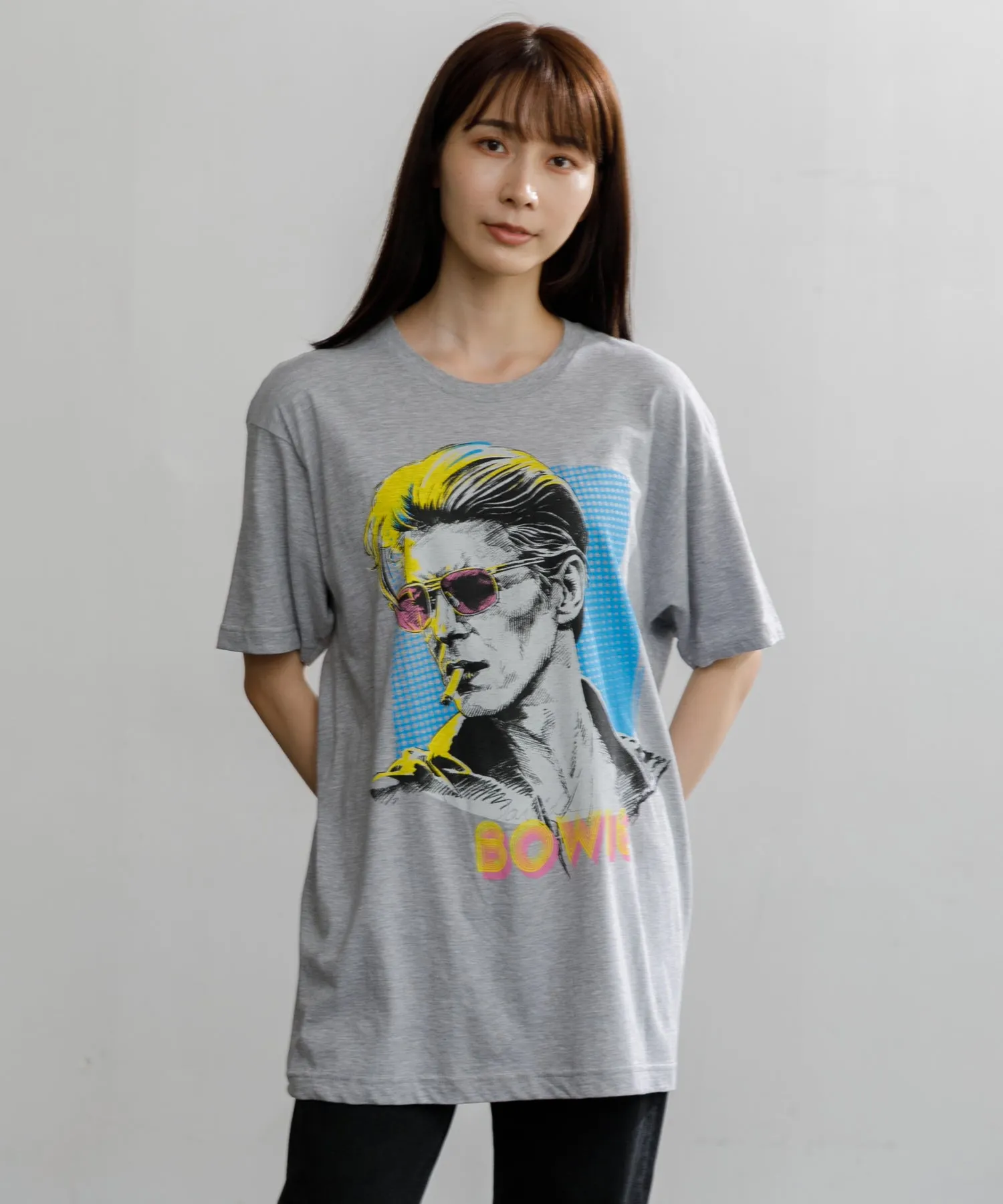 【MEN , WOMEN】US PRINT TEE DAVID BOWIE TEE 1