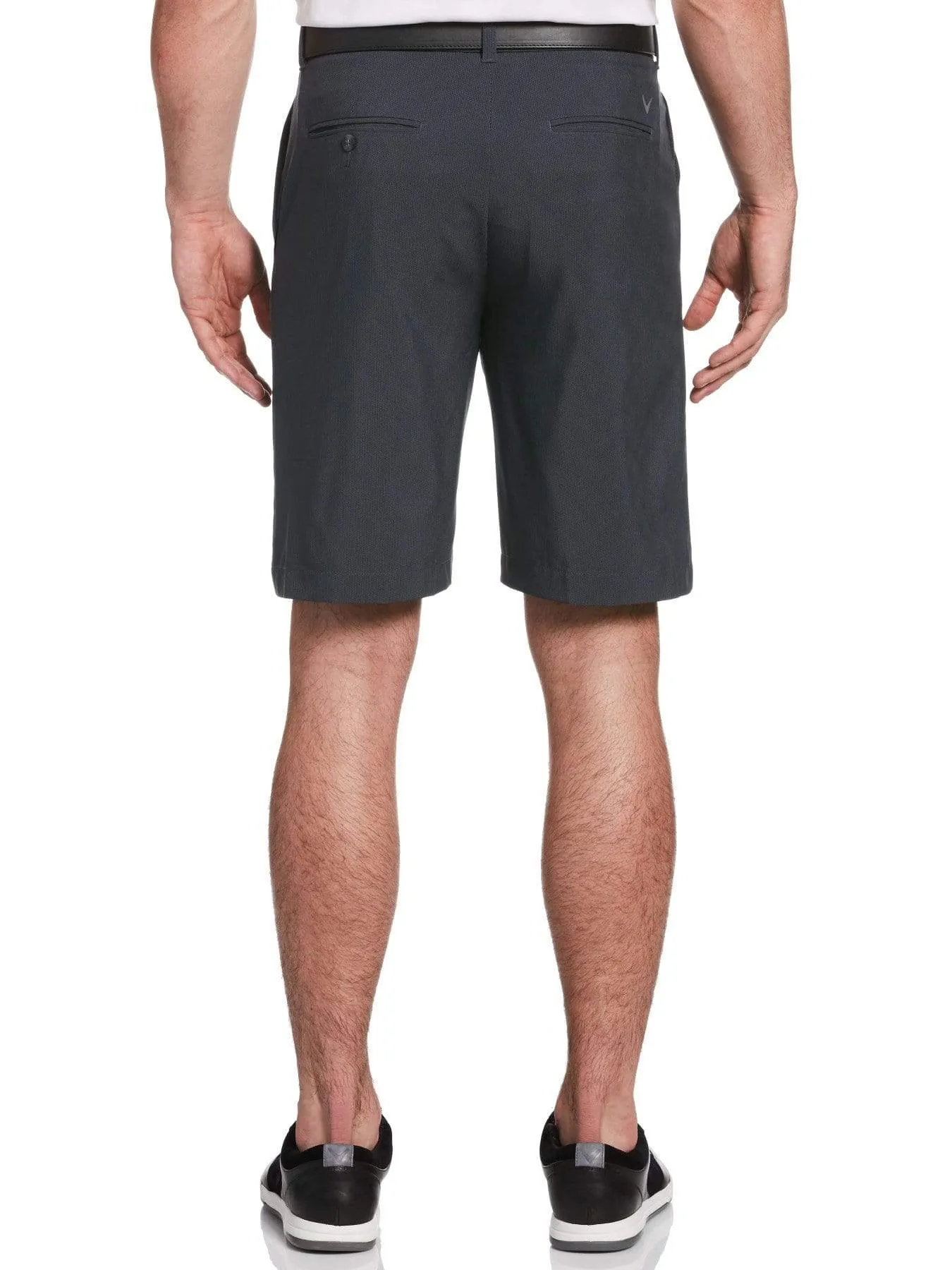 Men's Mini Herringbone Print Short